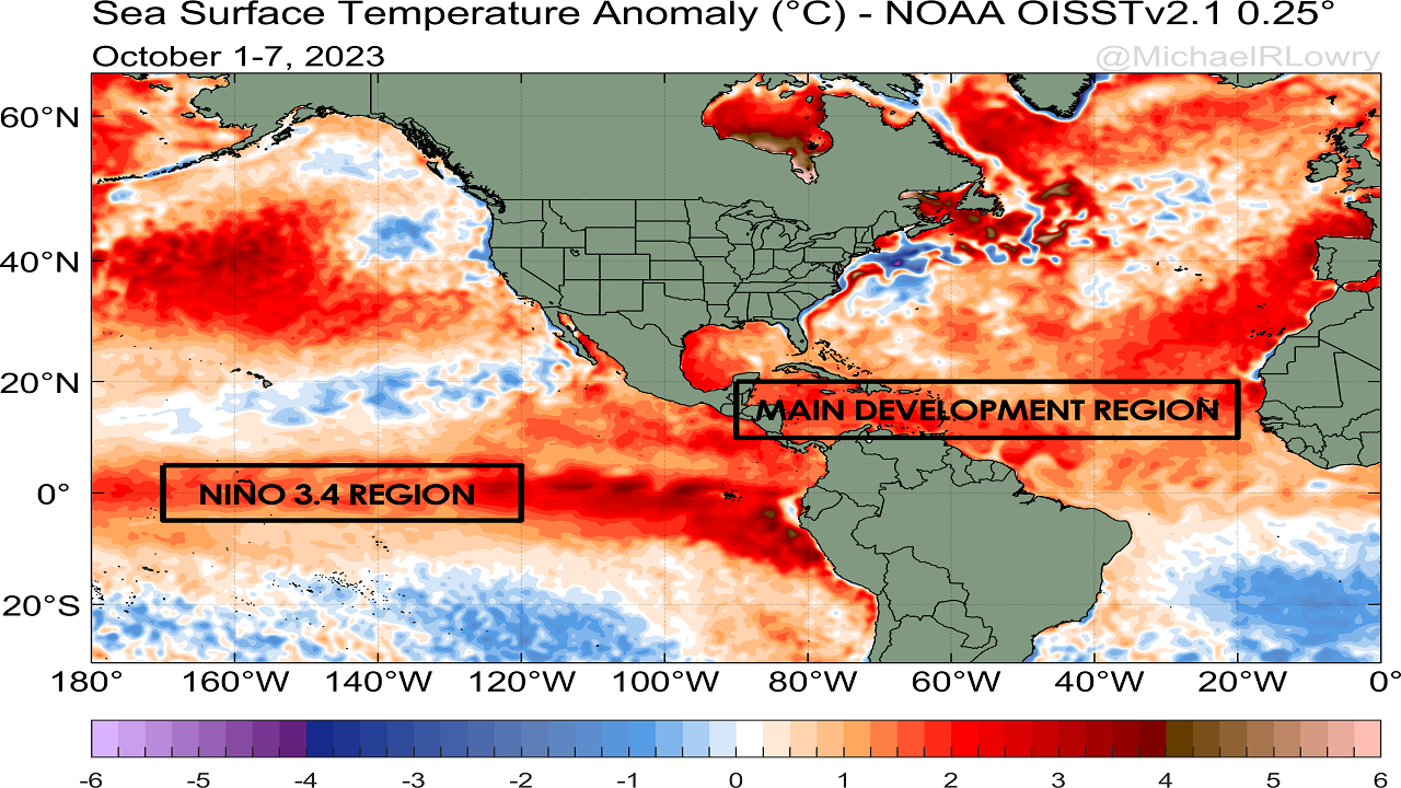 Esta temporada de huracanes dependerá de la fuerza de El Niño