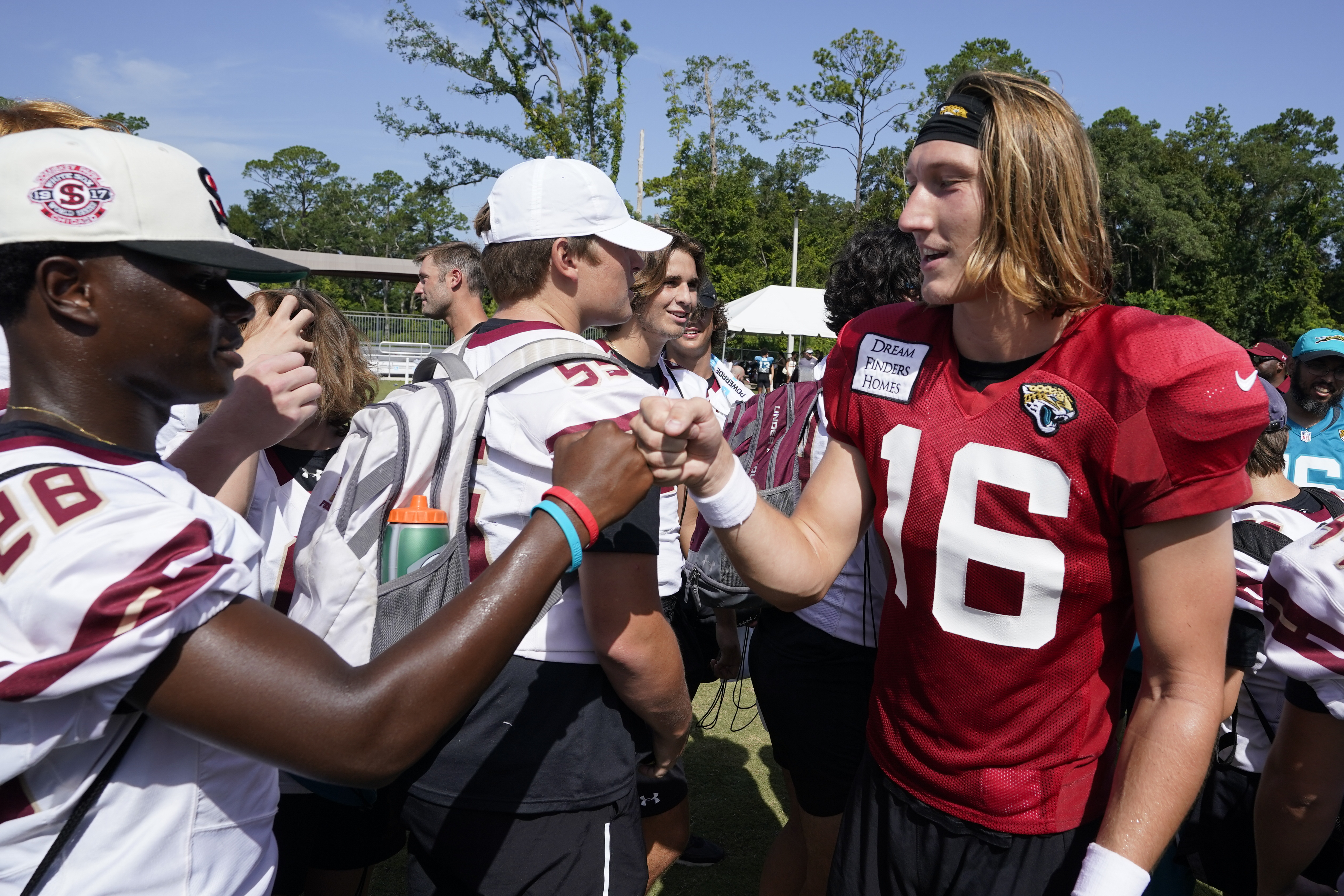 Jaguars hold 2022 Training Camp at Episcopal School practice fields