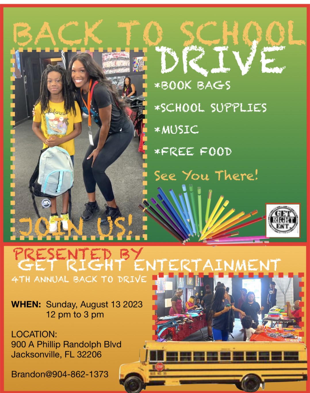 School Supplies Will Be Available Free at 'Back to School Giveaway