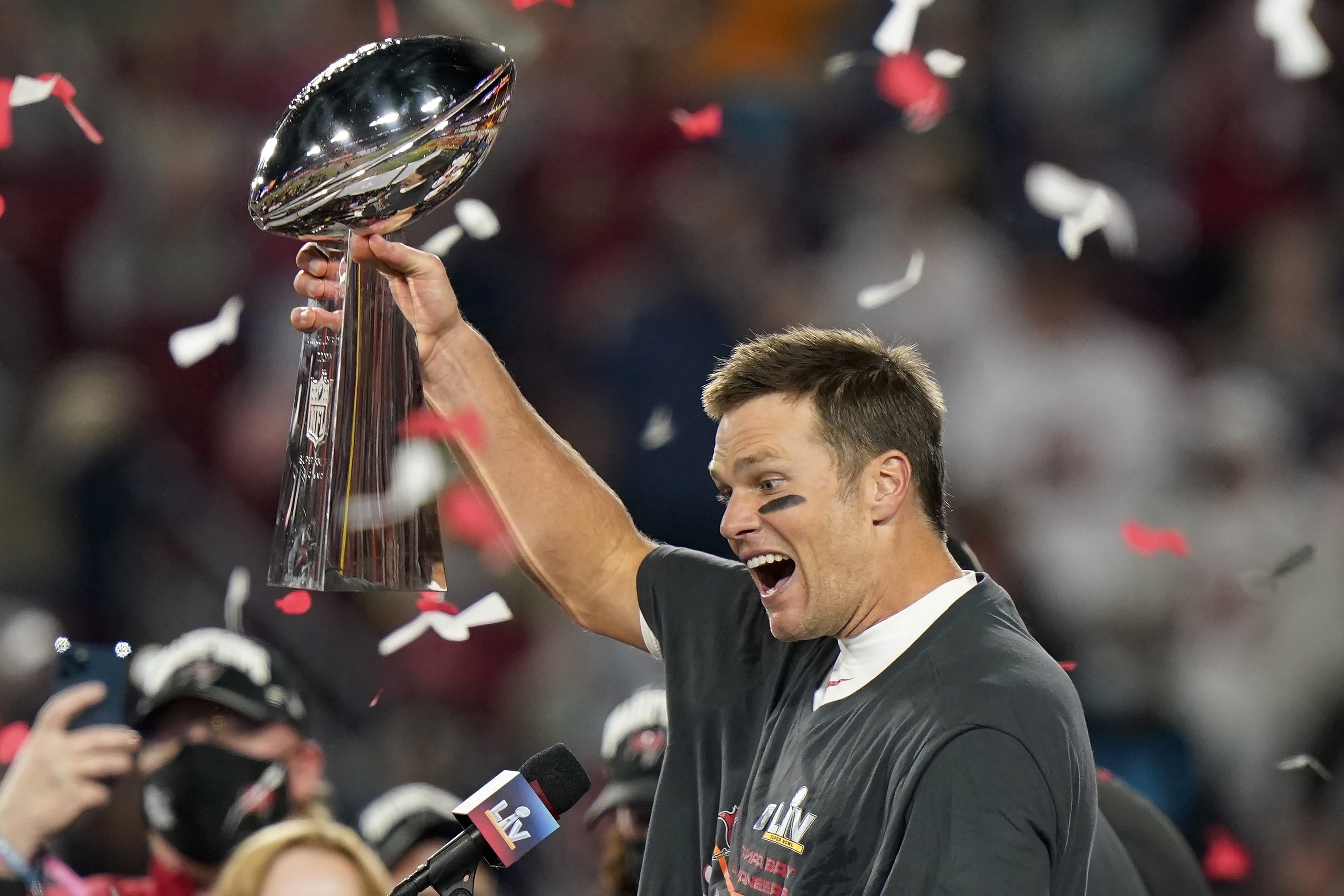 Super Bowl LI MVP Tom Brady throws out the first ceremonial pitch - Gold  Medal Impressions