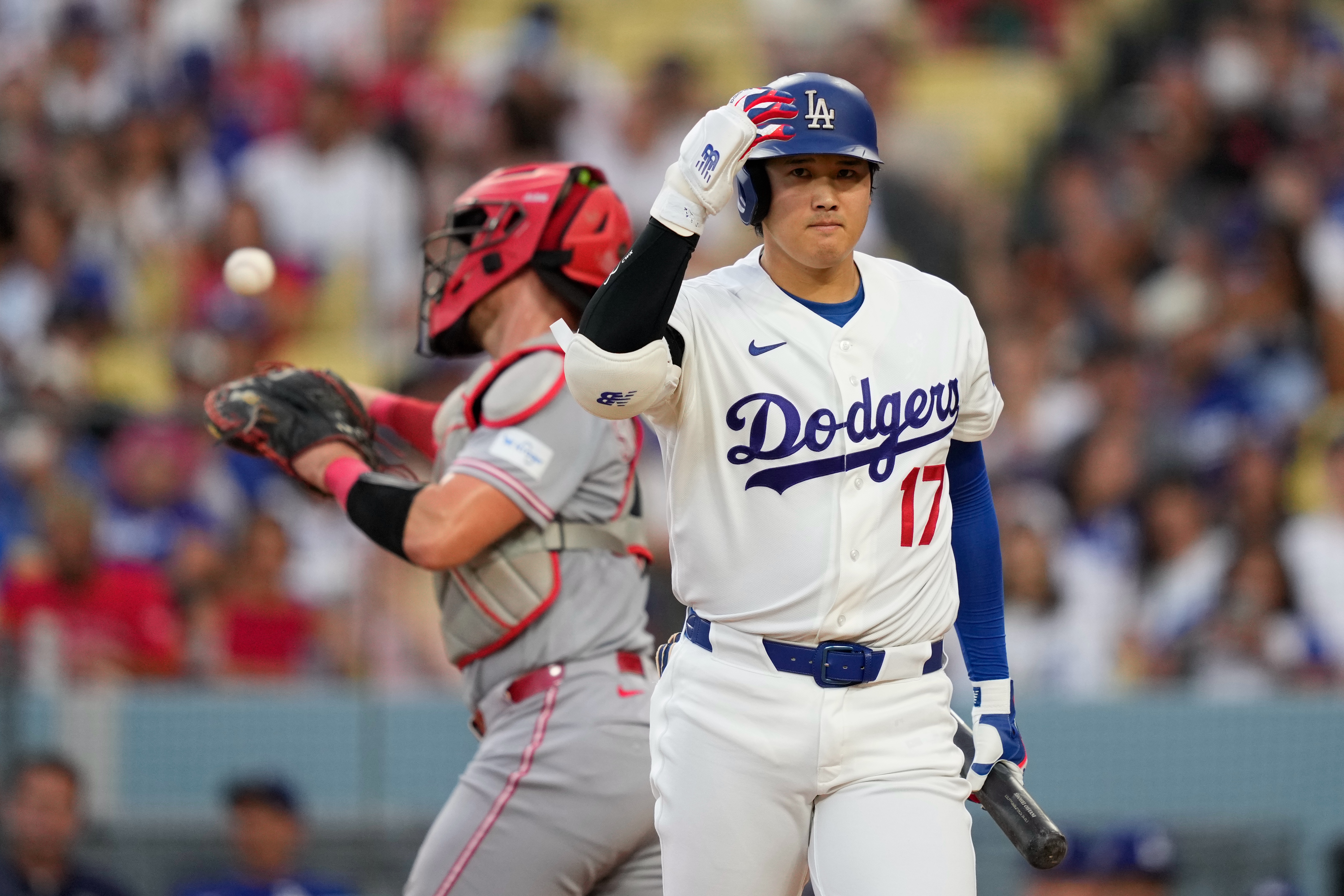 Dodgers sit Shohei Ohtani to 'build him up slowly' after 2