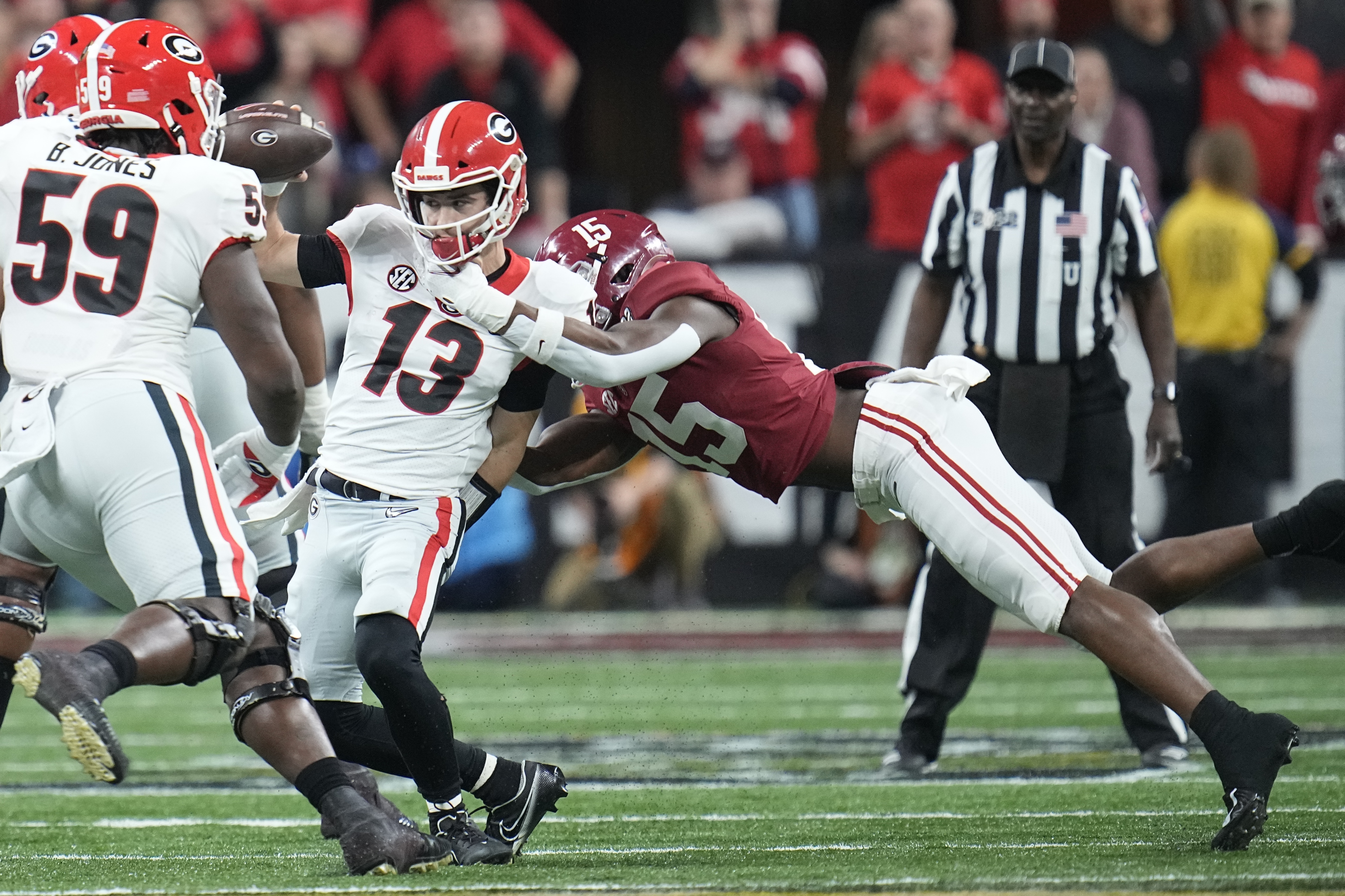 Kelee Ringo's clinching TD set off Georgia football title celebration