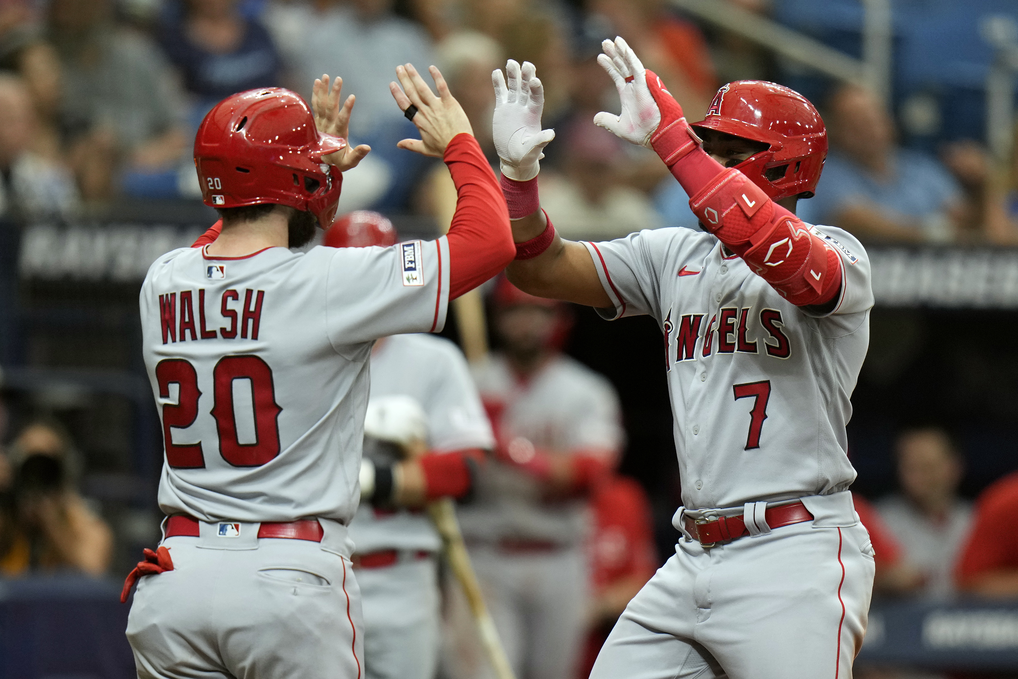 Angels beat playoff-bound Rays 8-3