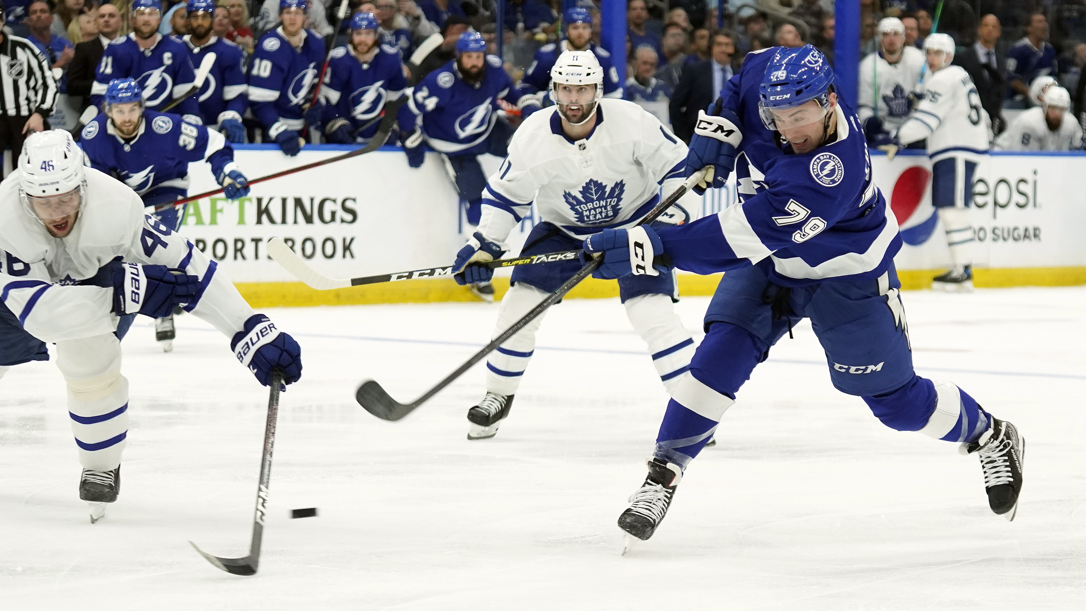 Is Lightning star Brayden Point playing in Game 4 vs. Maple Leafs?