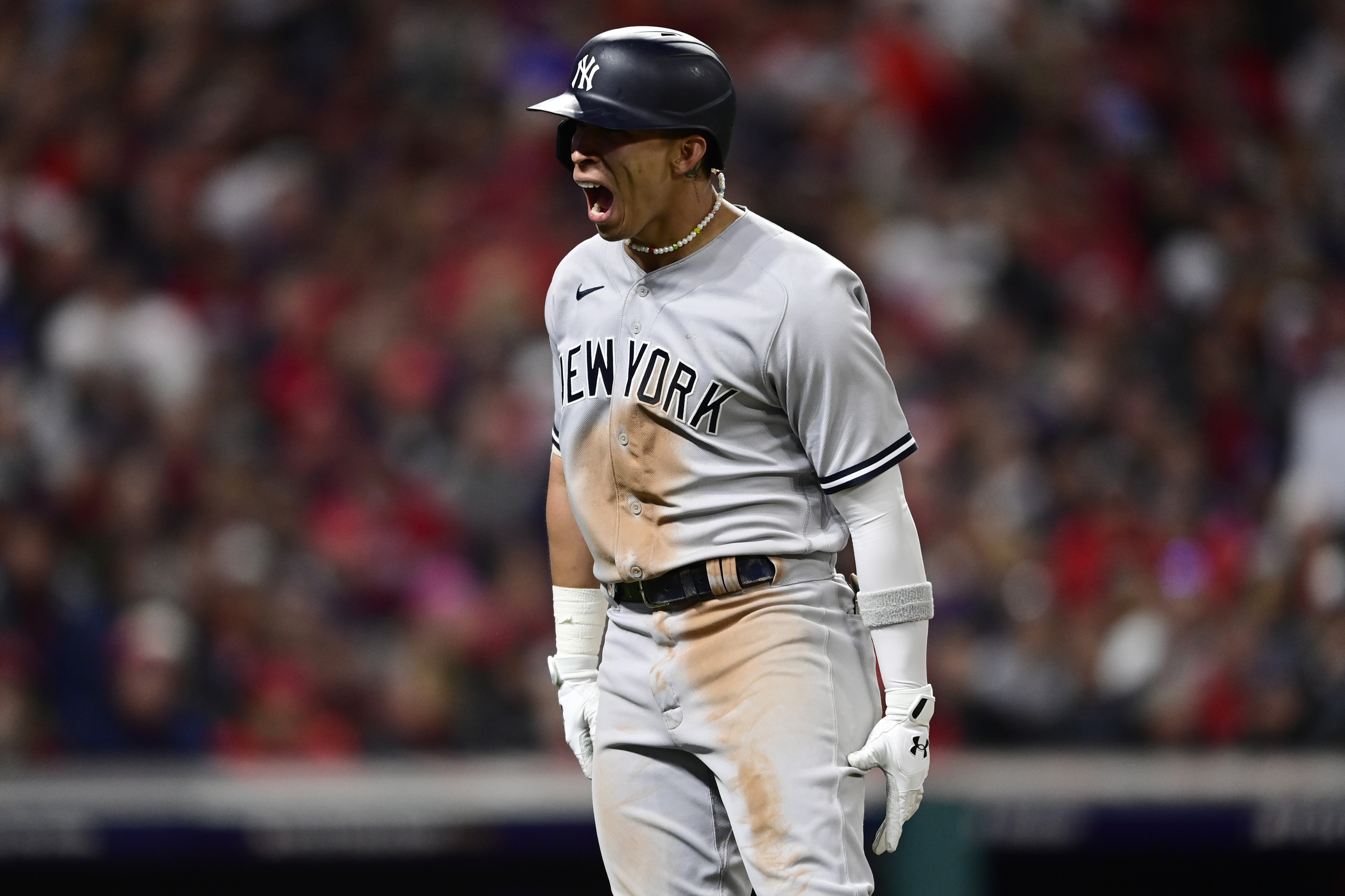González, Guardians walk off Yankees for 2-1 ALDS lead