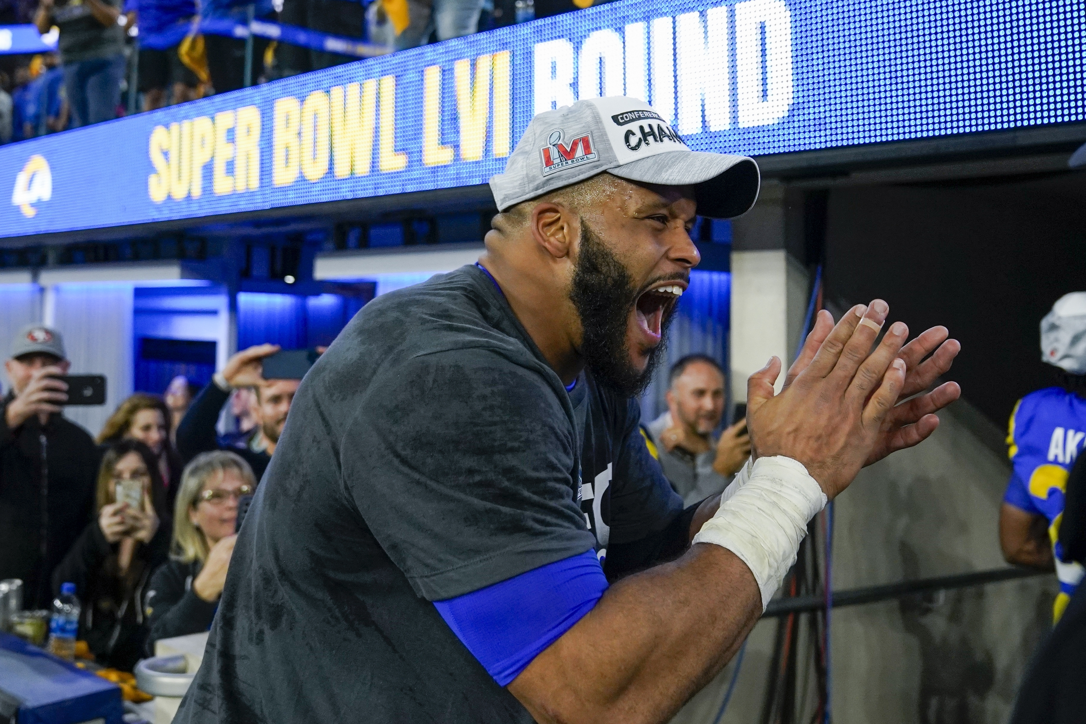 Faith & Football live from Super Bowl LVI in Los Angeles Under the Helmet  with Rams Cornerback, Jalen Ramsey (TV Episode 2022) - IMDb