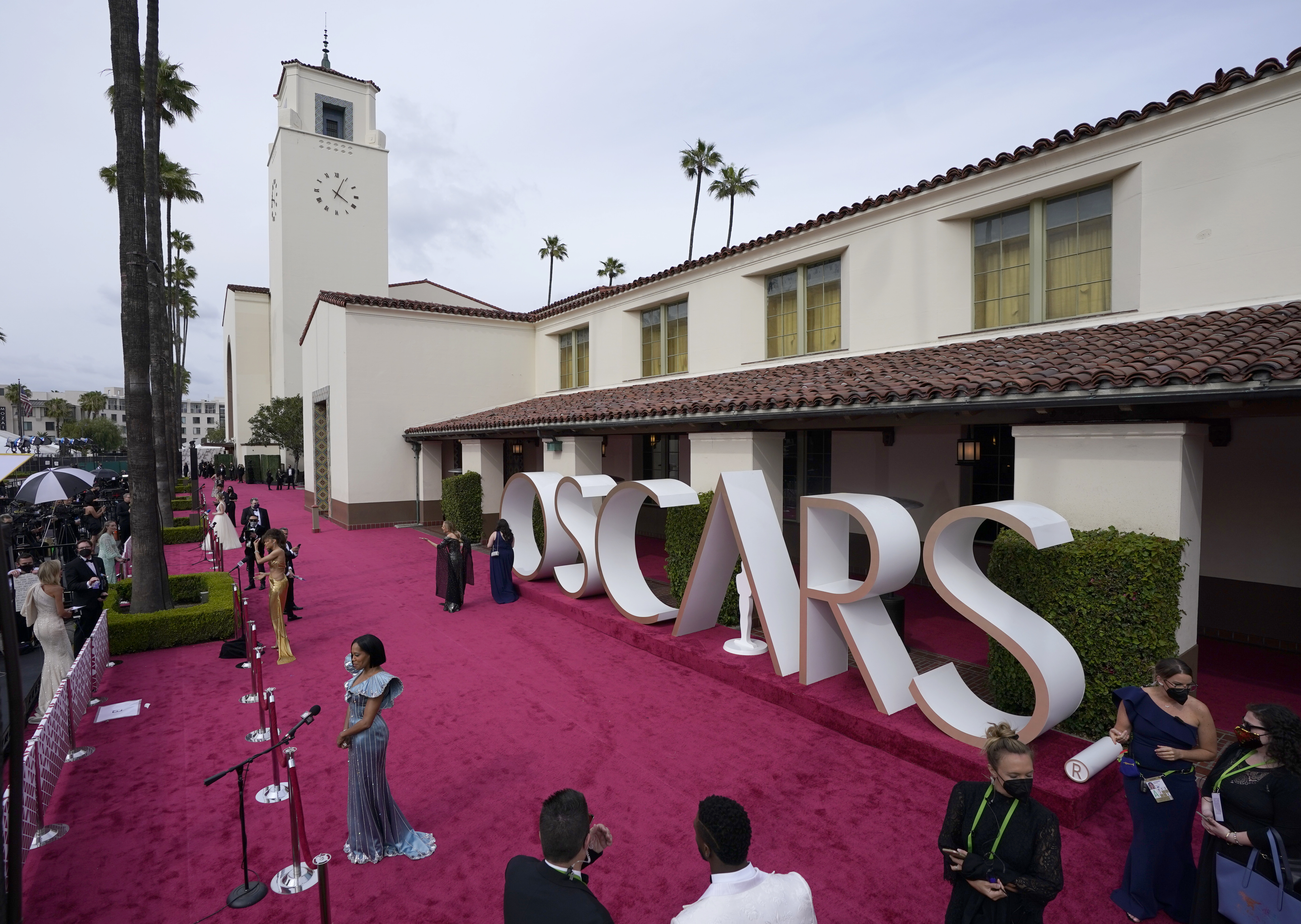 2021 Oscars: Regina King opens ceremony at Union Station