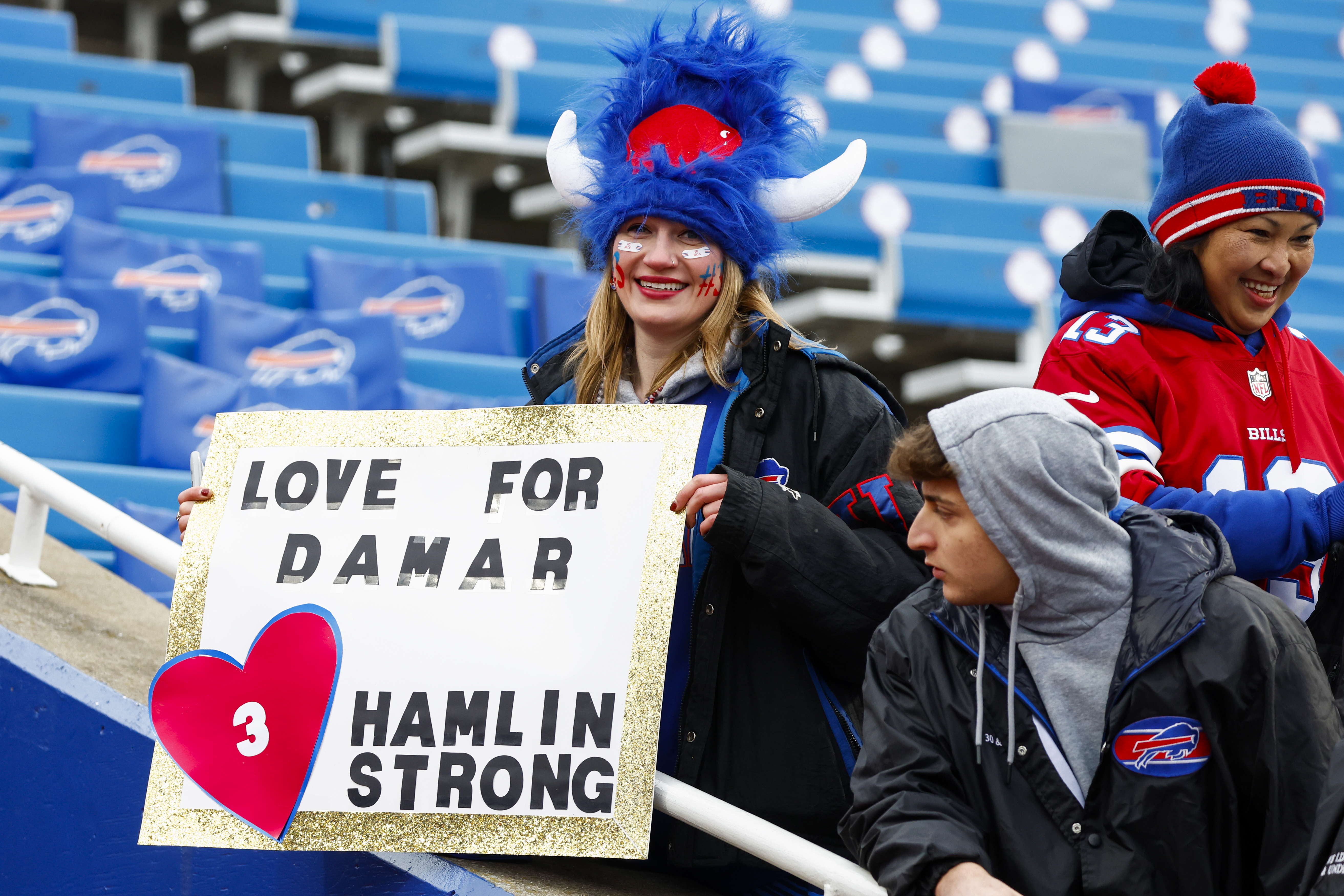 Bills win for Hamlin and eliminate Patriots from playoffs