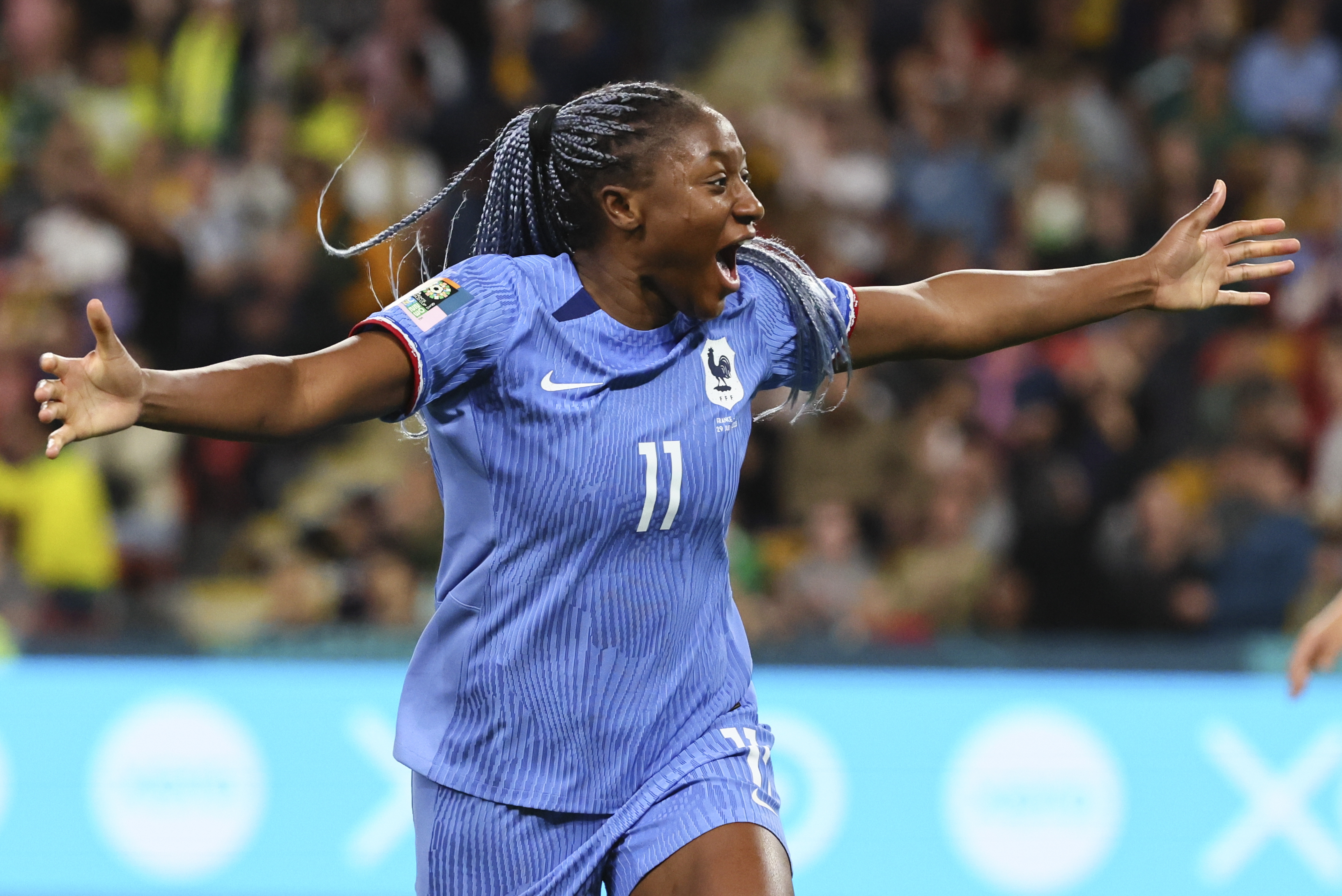 Renard scores the clincher for France in 2-1 win over Brazil at the Women's  World Cup