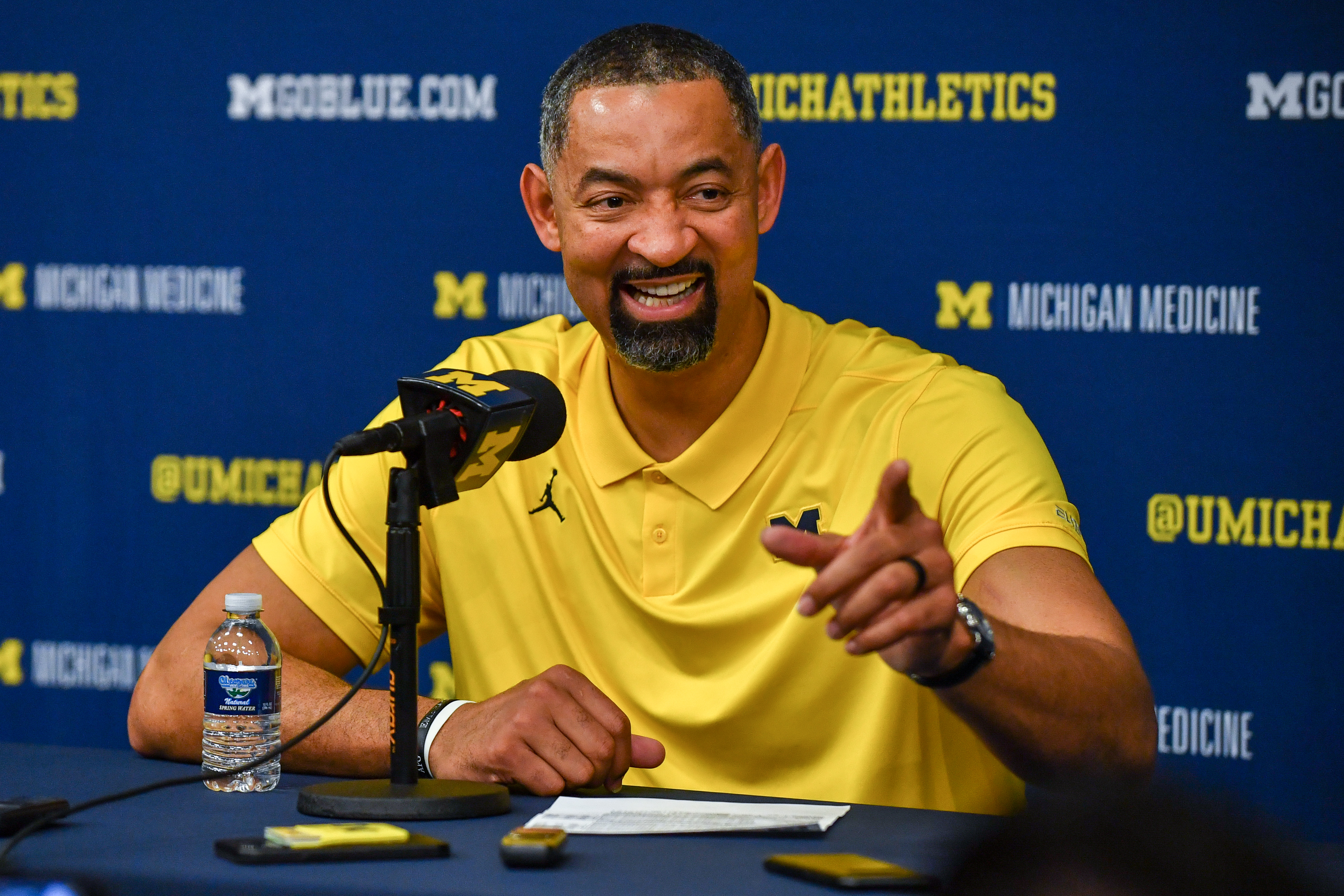 WATCH: 2023 4-star Center Papa Kante commits to the Michigan Wolverines 