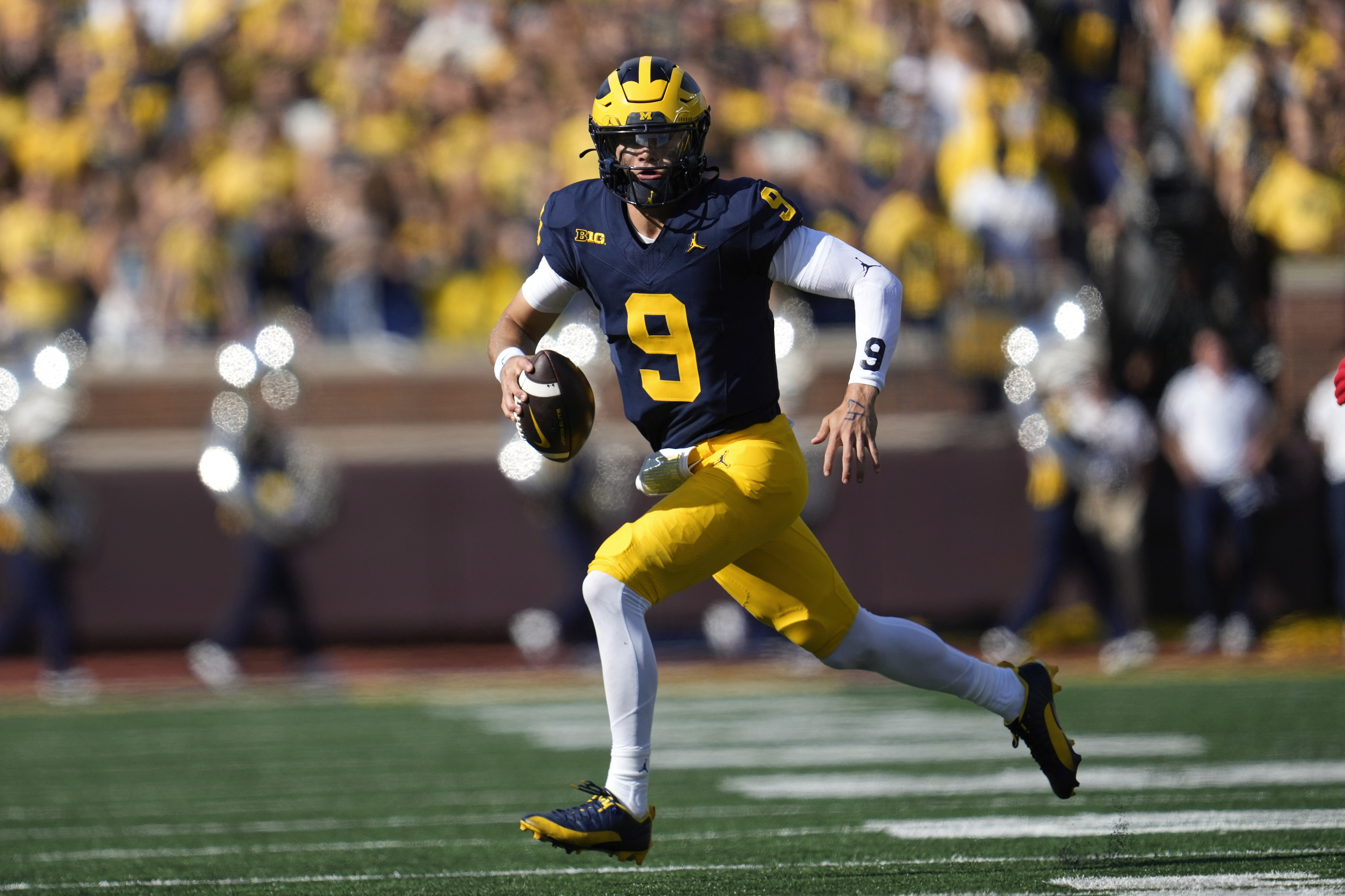 Michigan Officially Unveils Nike Jumpman Football Jerseys - Maize