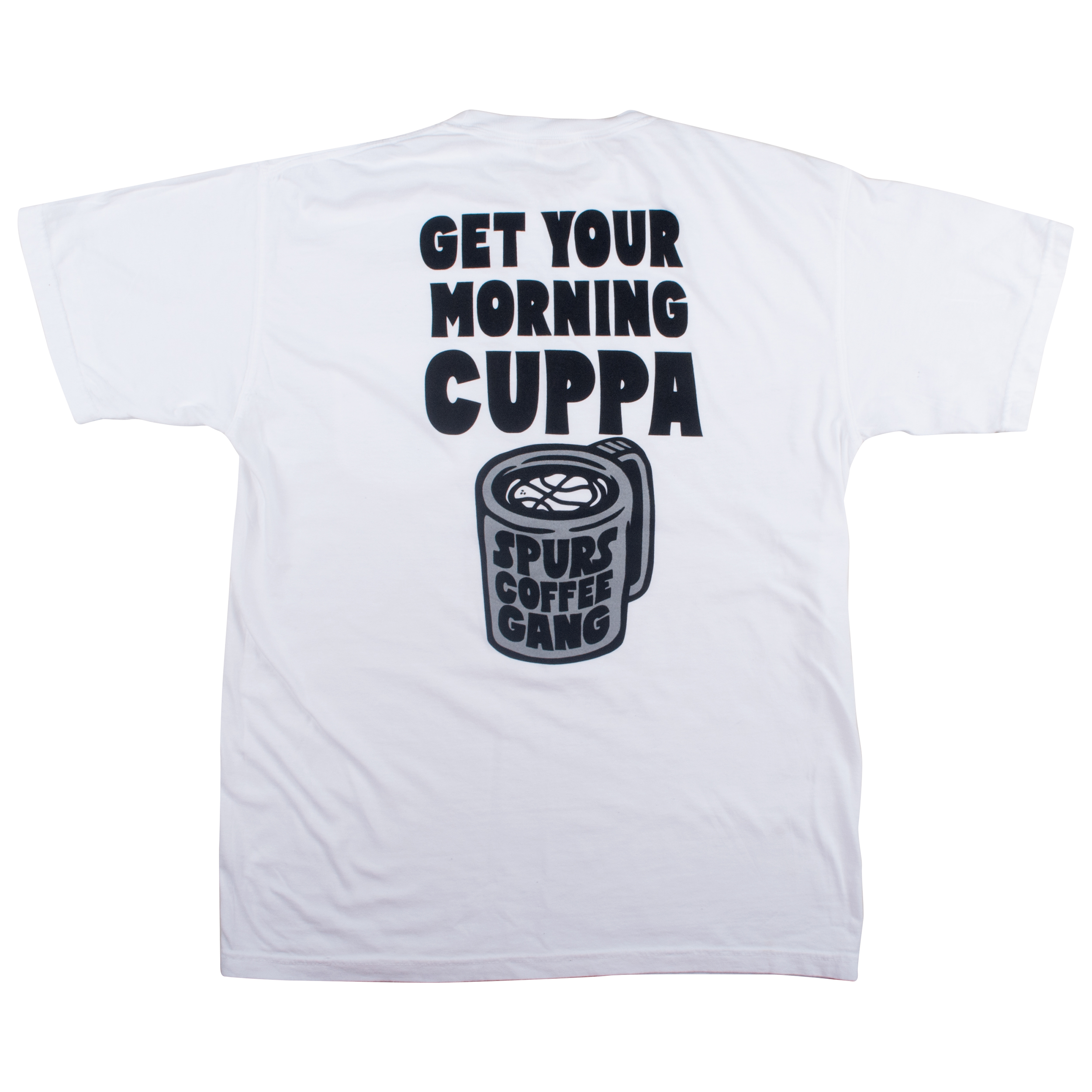 Spurs legend Manu Ginobili pushes Coffee Gang merchandise