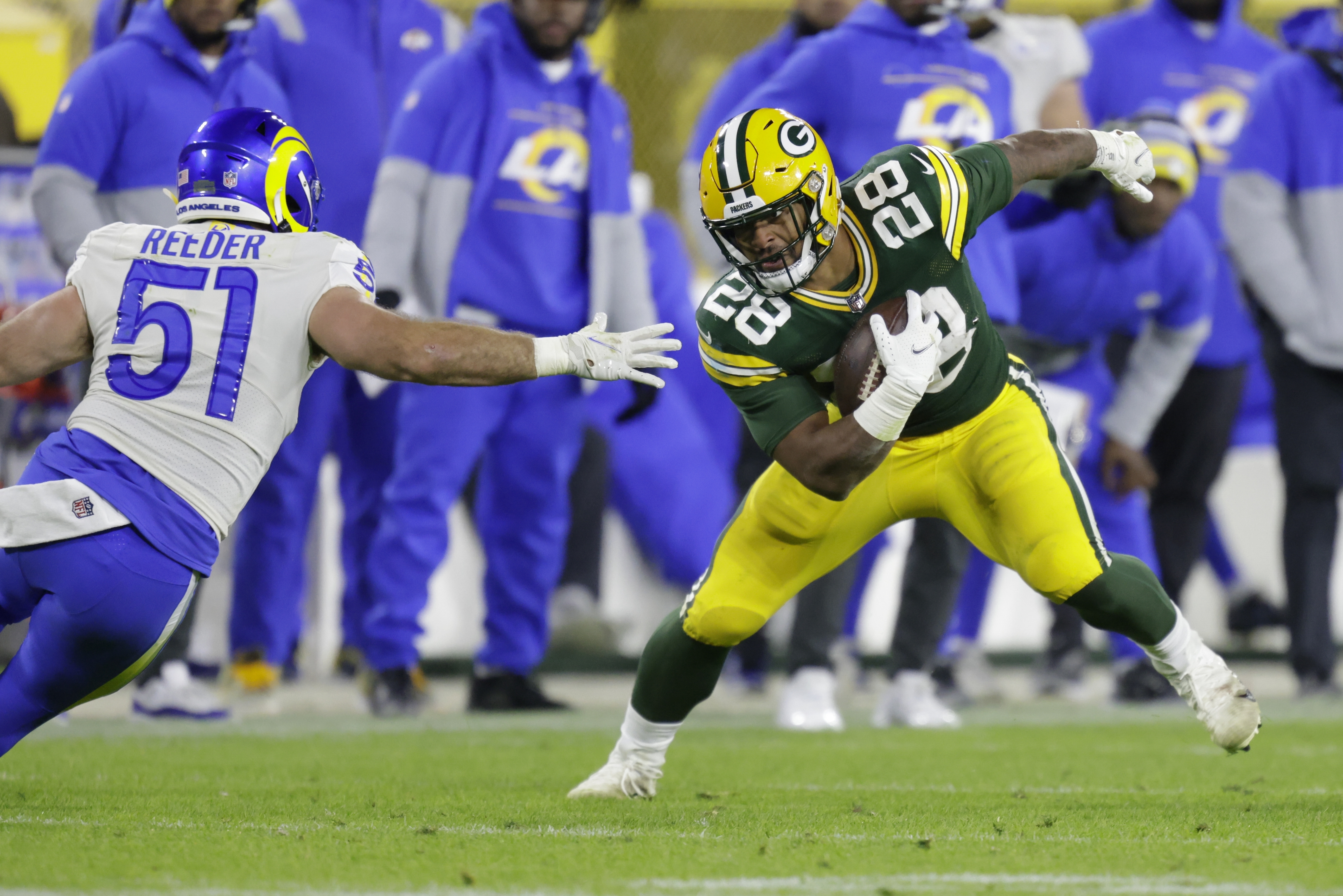 Packers defeat Rams 36-28 behind Rasul Douglas, AJ Dillon, and