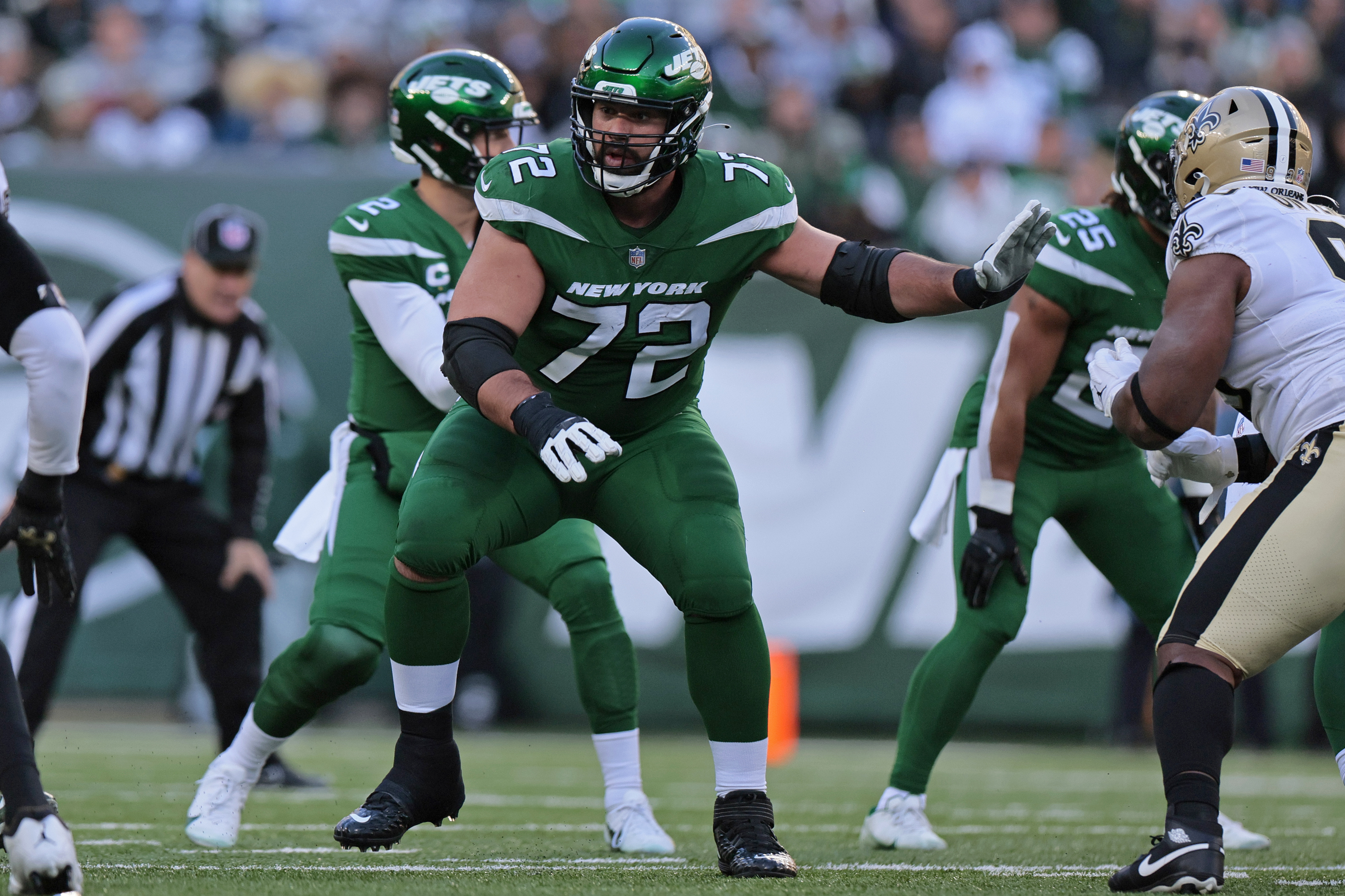 If Duane Brown returns, how should the Jets configure their OL?