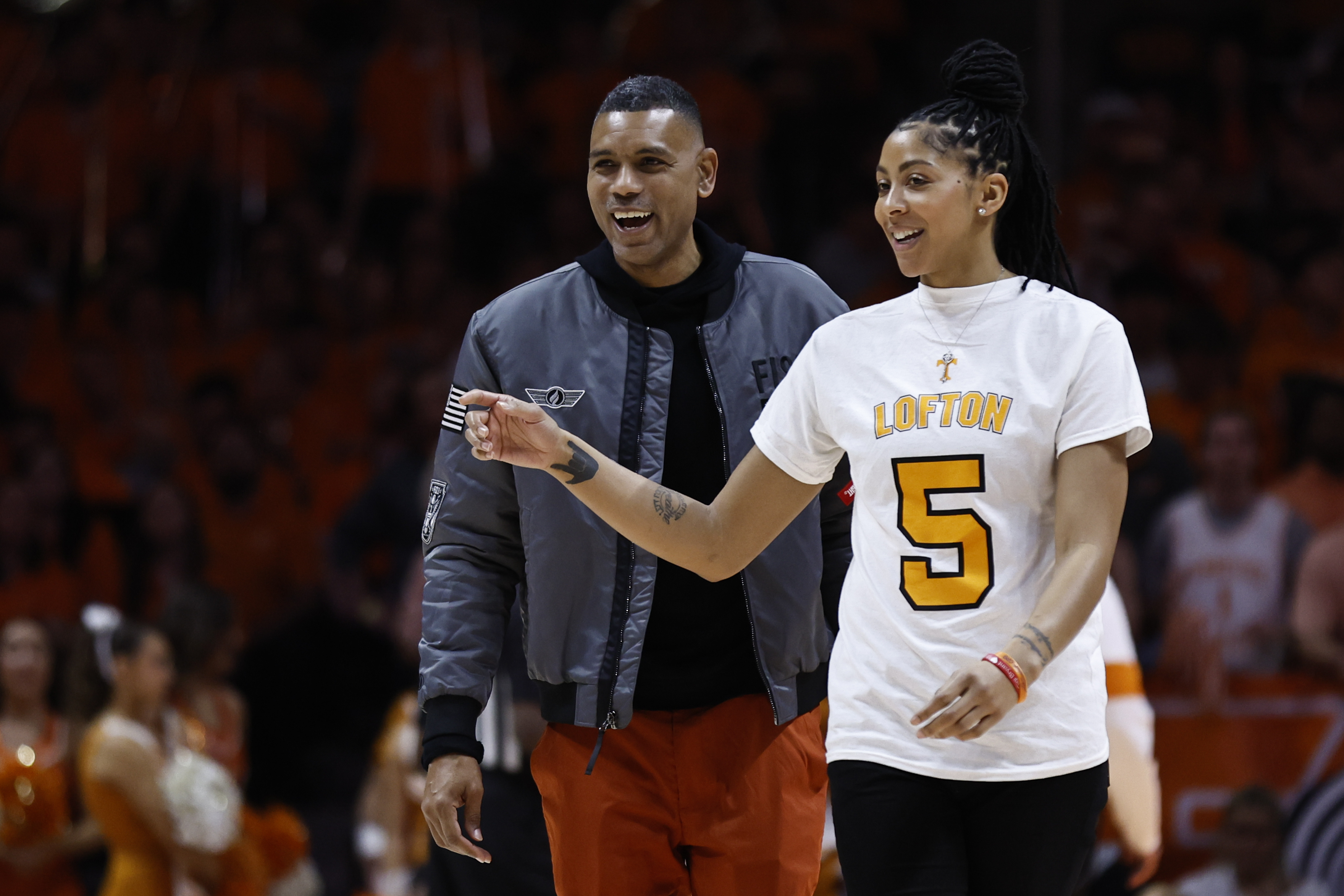 WNBA's Candace Parker, Daughter a 'Package Deal' in Florida