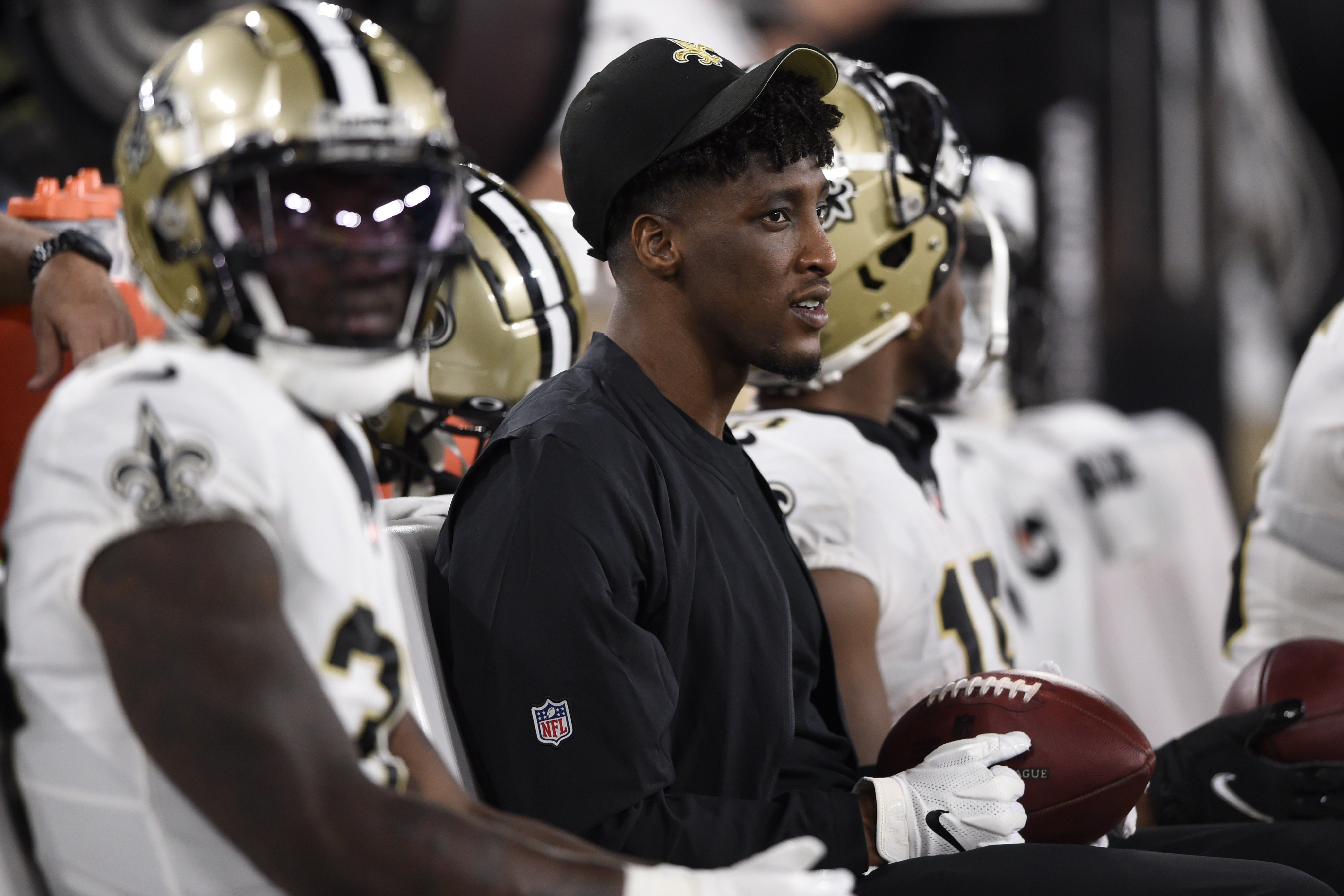 Saints WR Michael Thomas misses open practice with hamstring injury