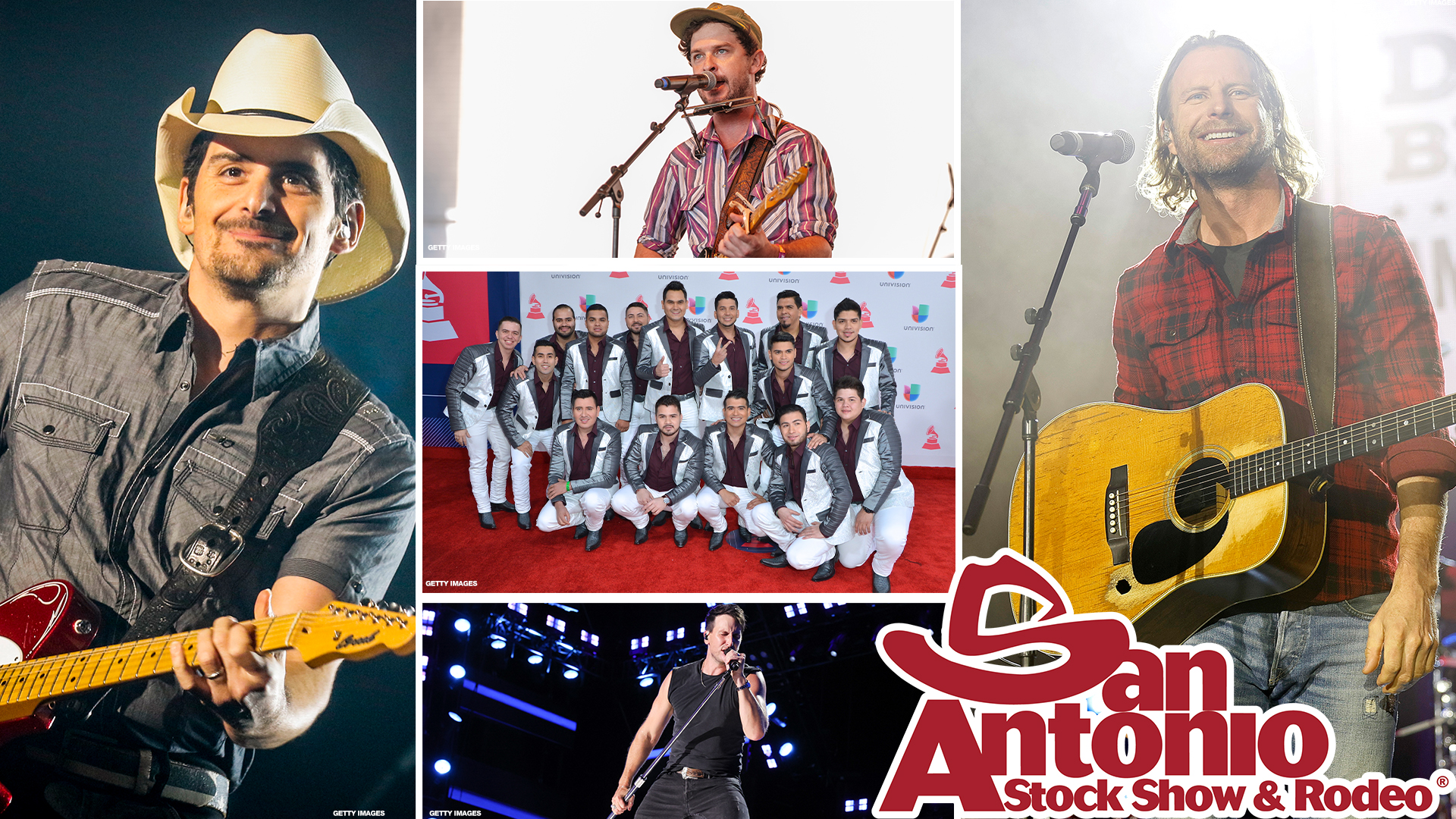 Brad Paisley, Russell Dickerson join lineup for 2026 San Antonio