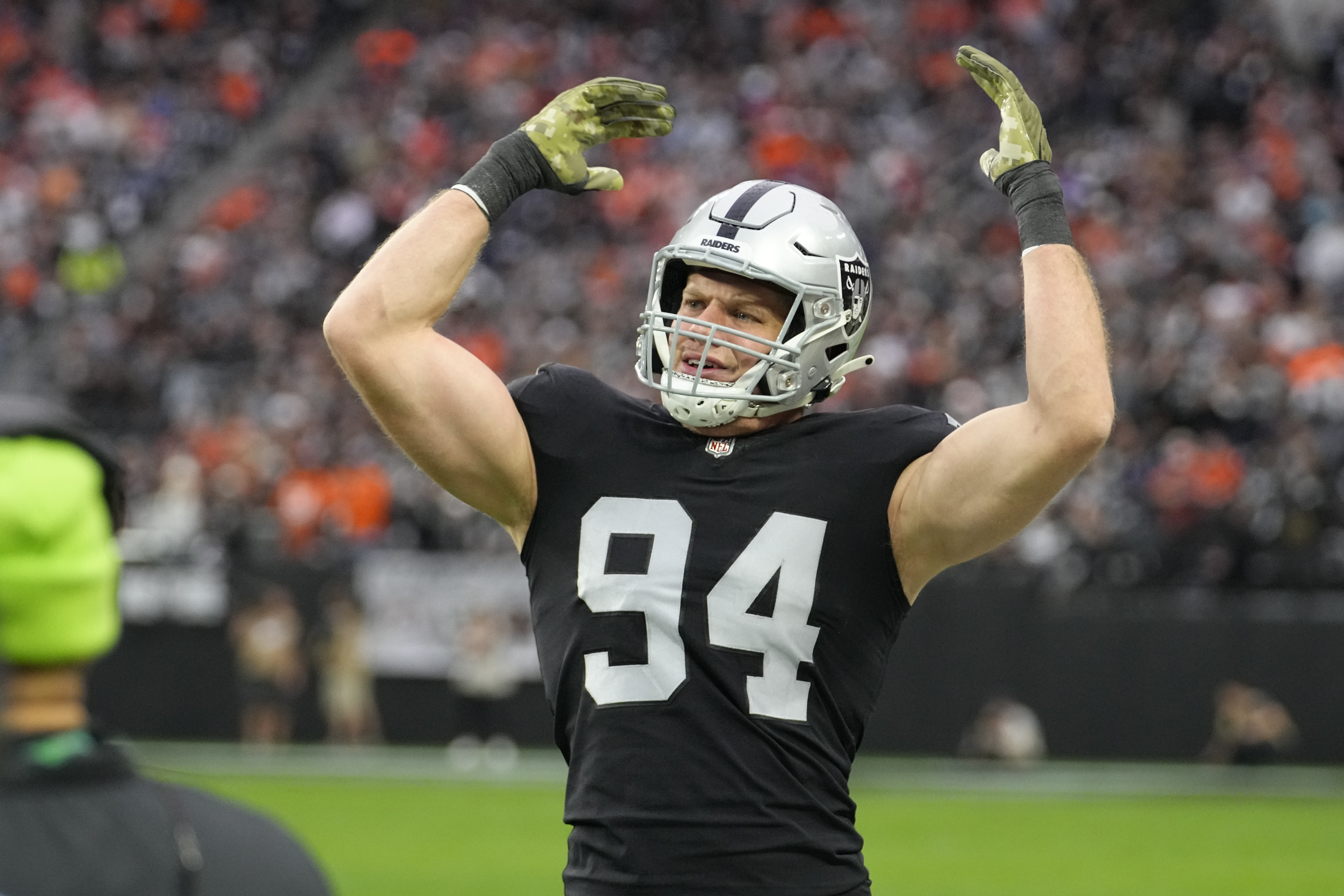 Carl Nassib's season over as Raiders fall to the Bengals in