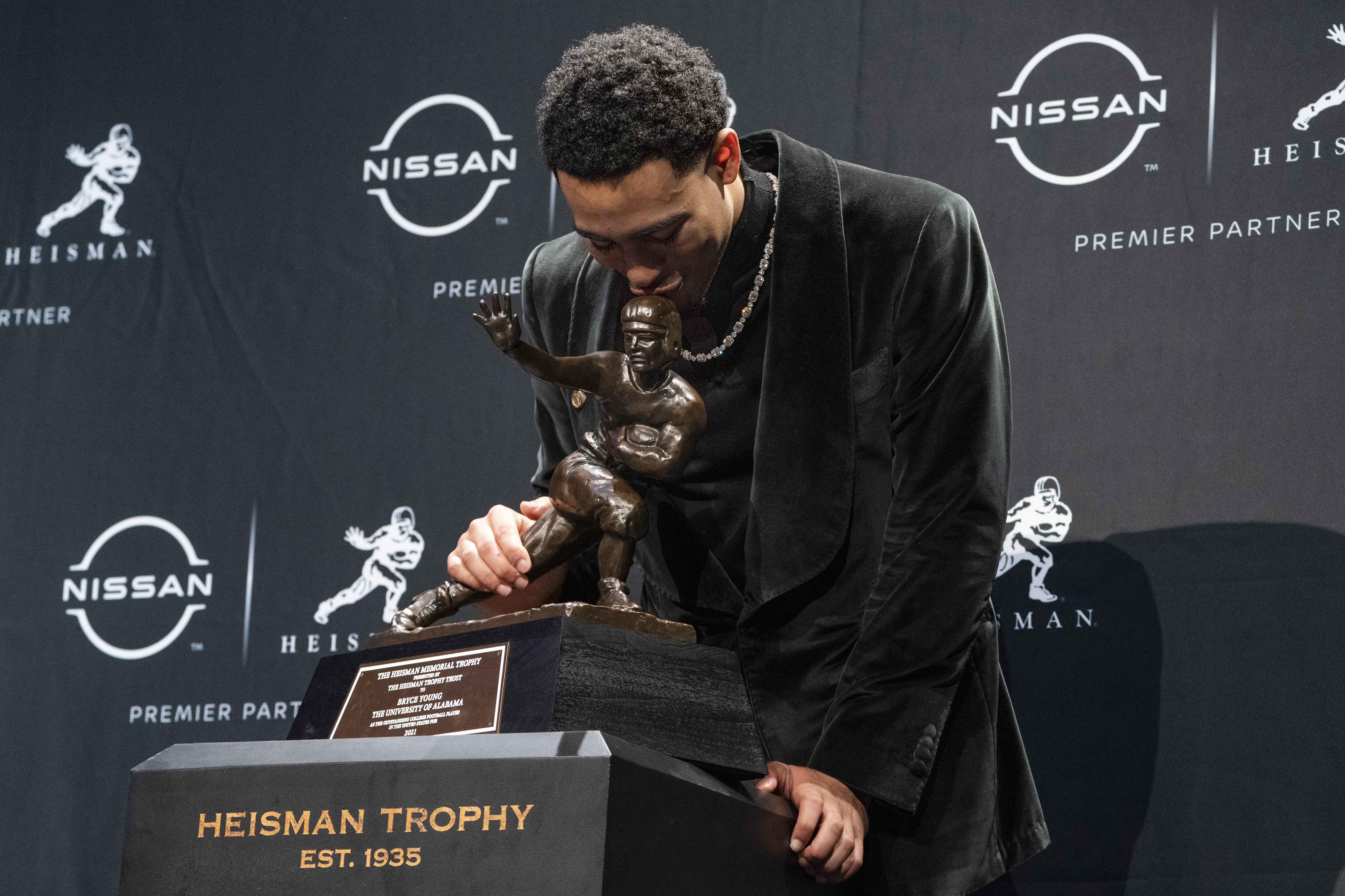 Alabama's Bryce Young won the 2021 Heisman Trophy, and this week