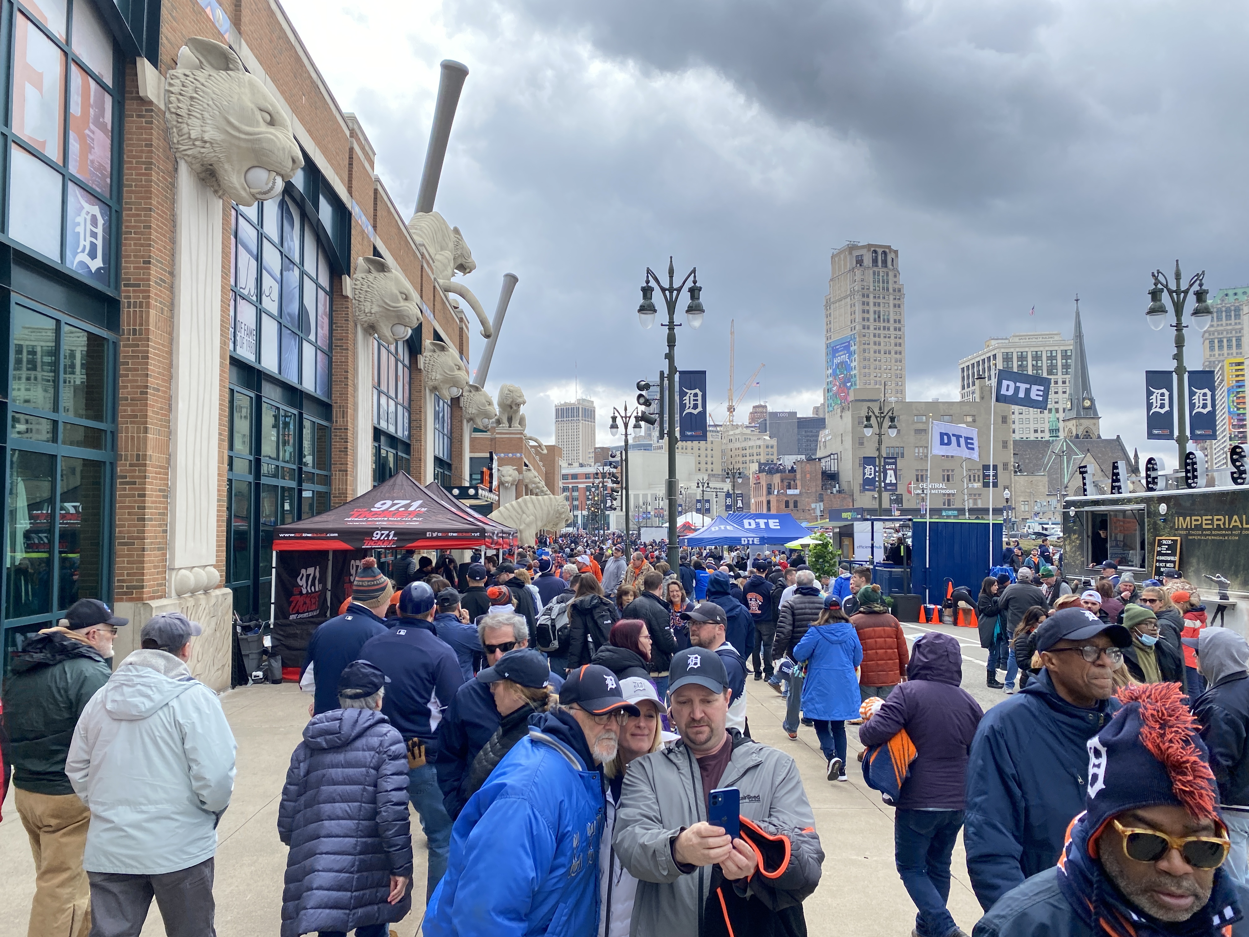 A selection of Detroit Tigers Opening Day parties