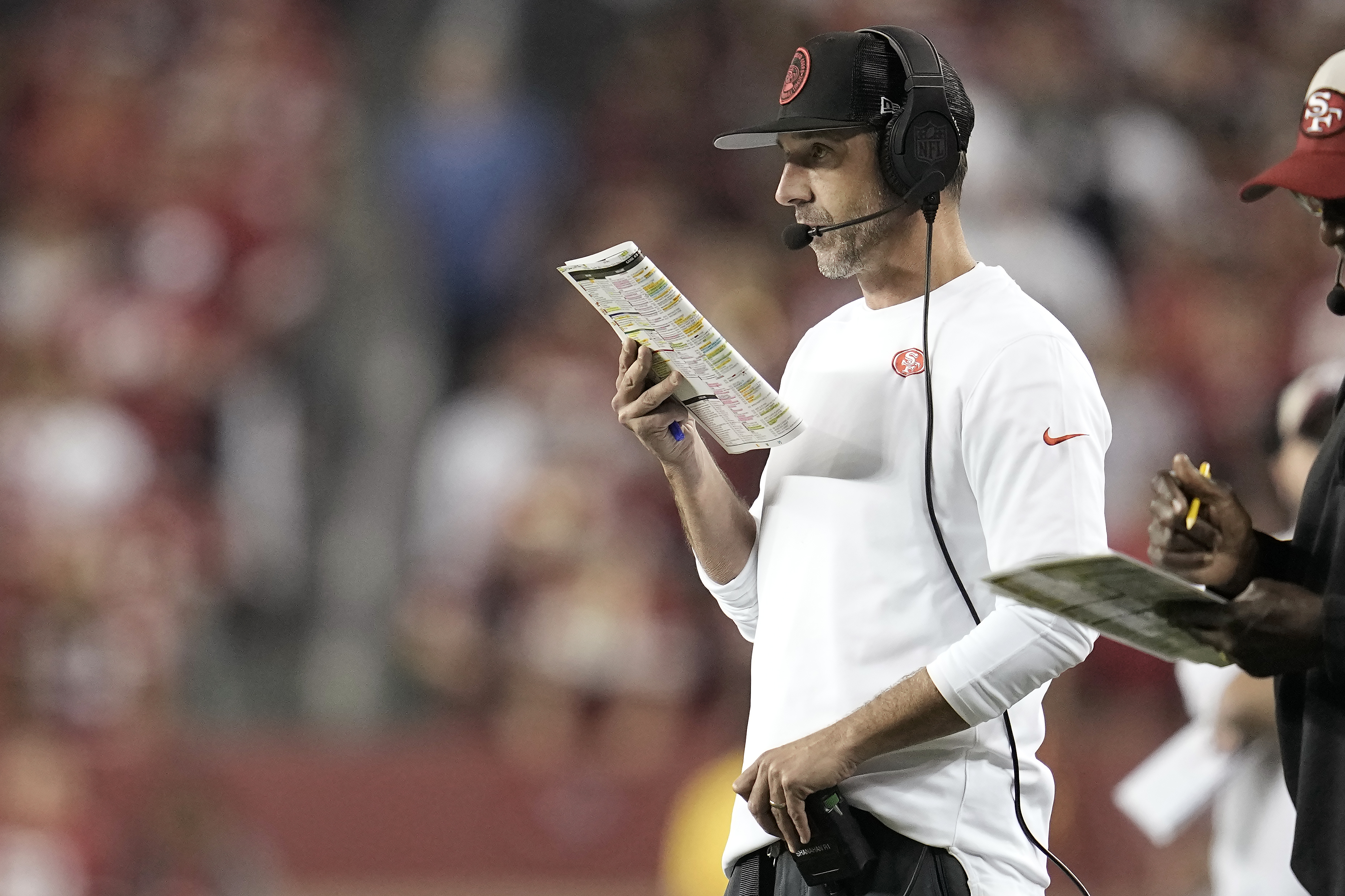 49ers head coach Kyle Shanahan on Fred Warner: His rookie year, we