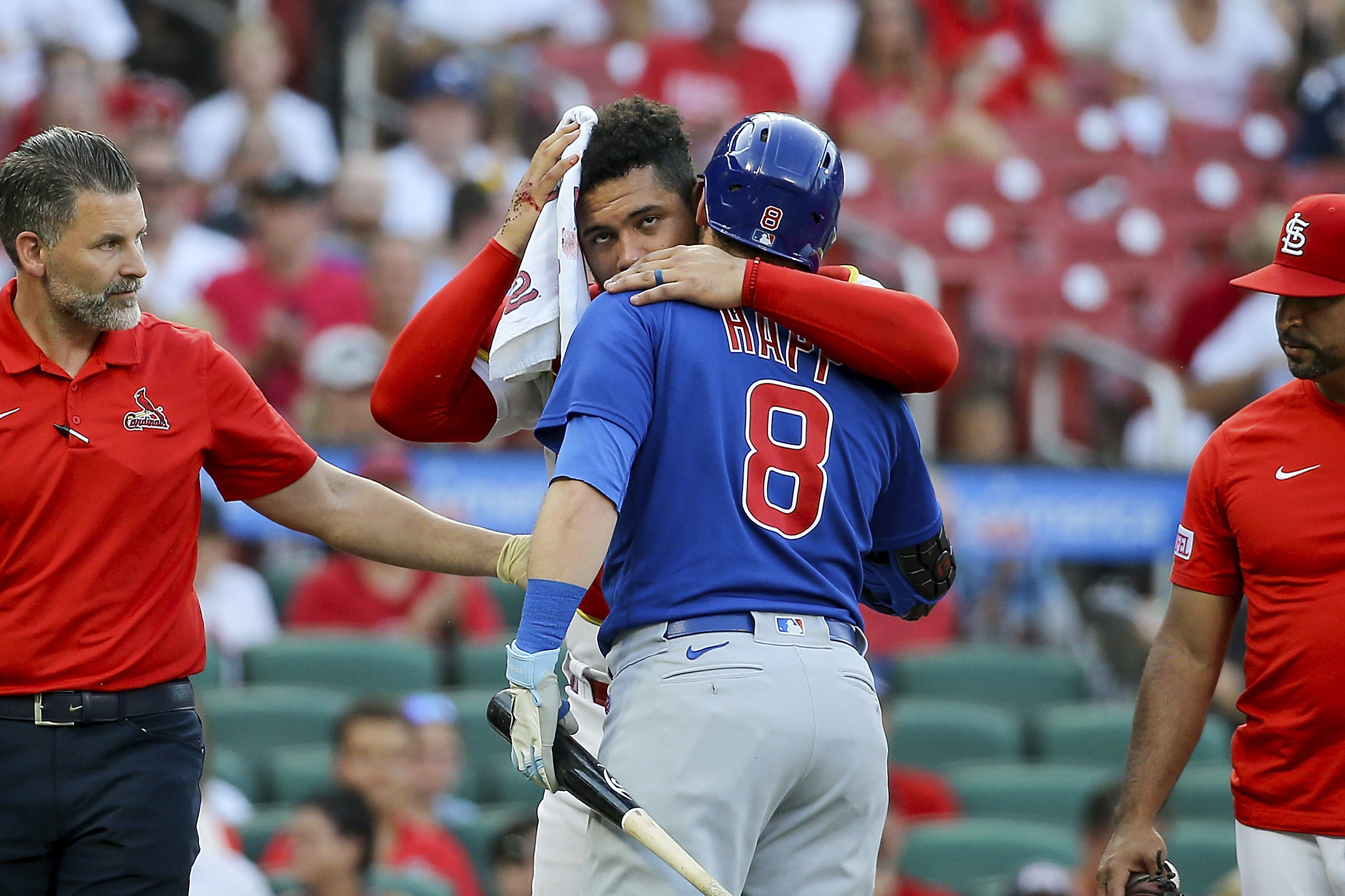 Miles Mikolas suspended by MLB for throwing at Cubs