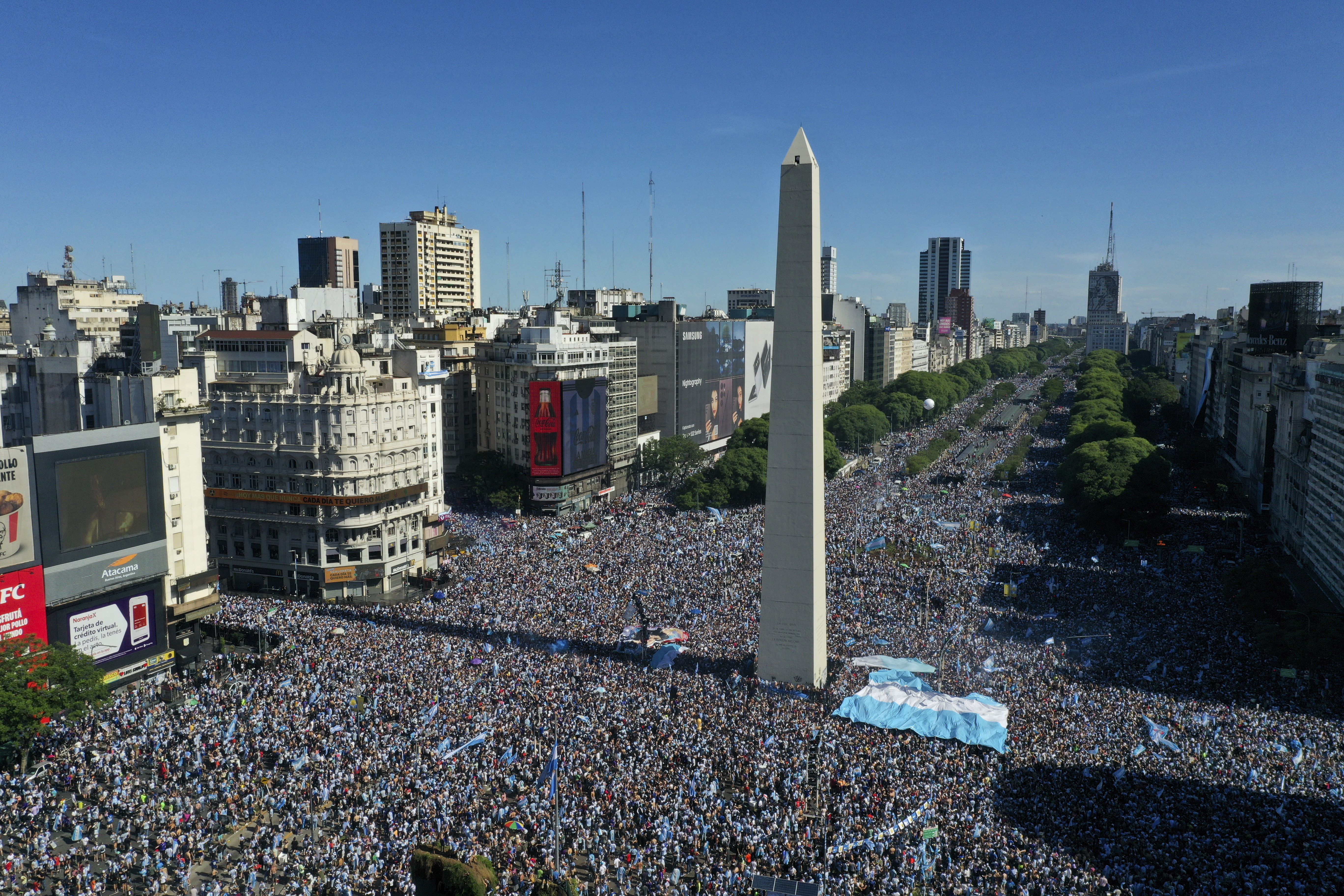 Argentines erupt in joy after epic World Cup final