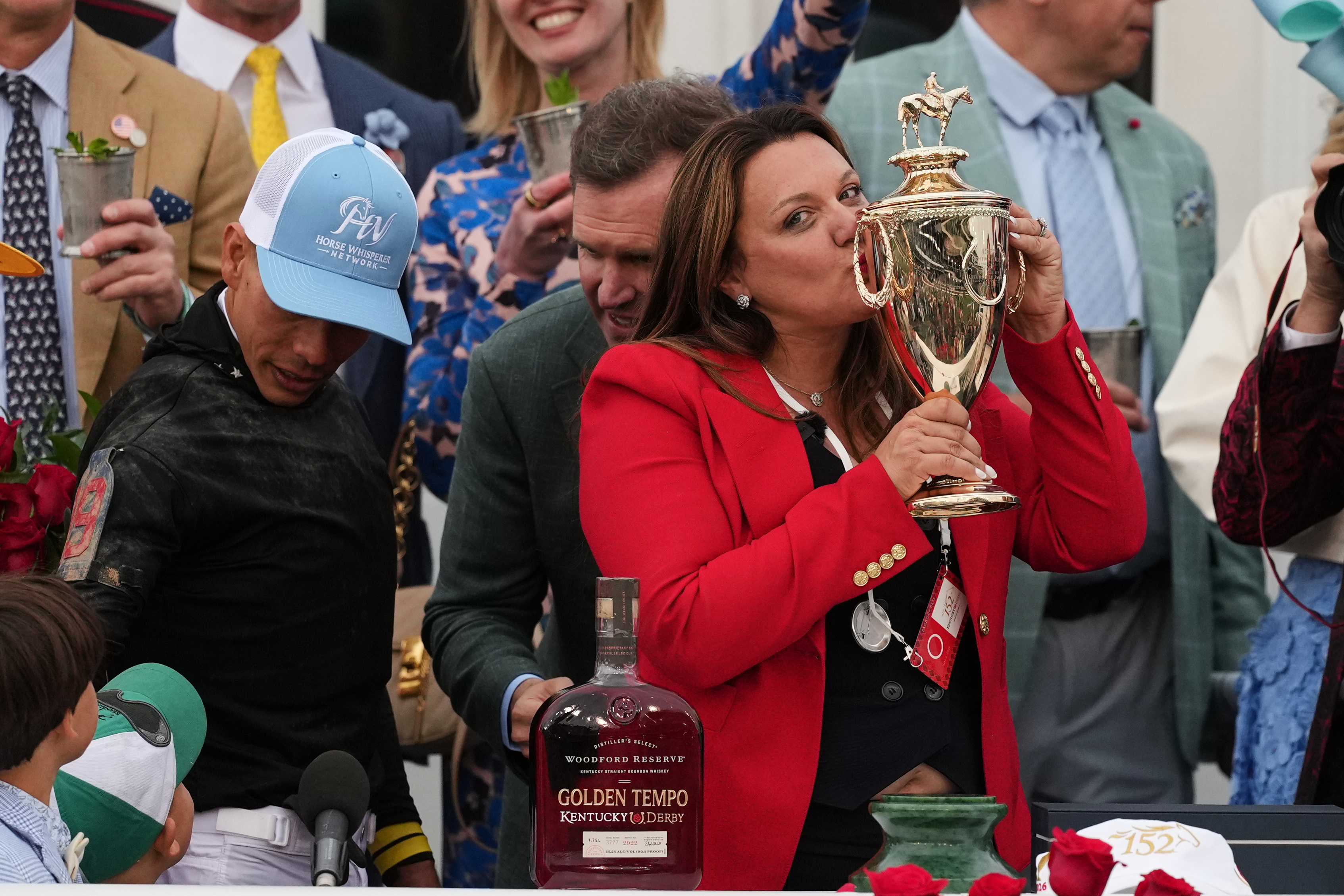 Golden Tempo takes the Kentucky Derby as Cherie DeVaux becomes the