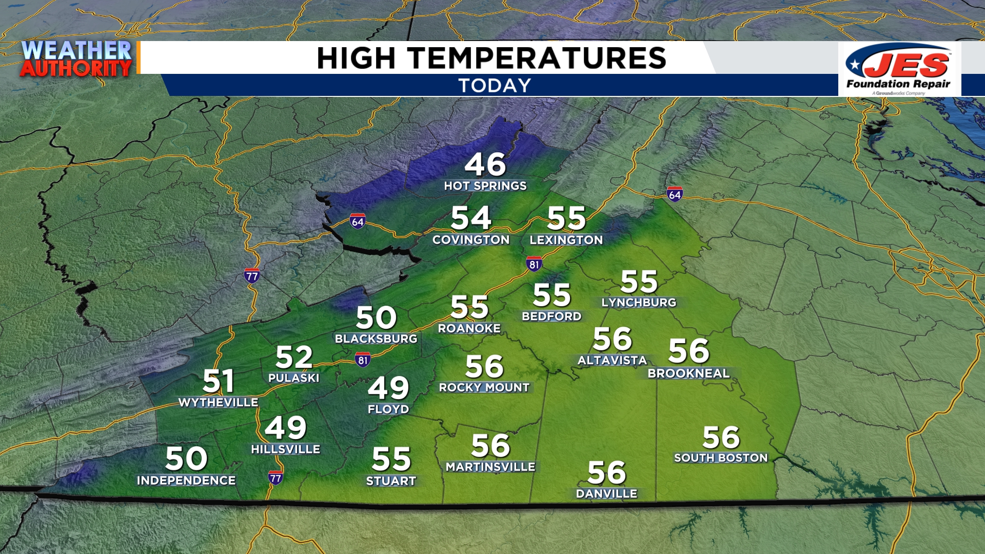 A Cool and Sunny Weekend Lies Ahead!