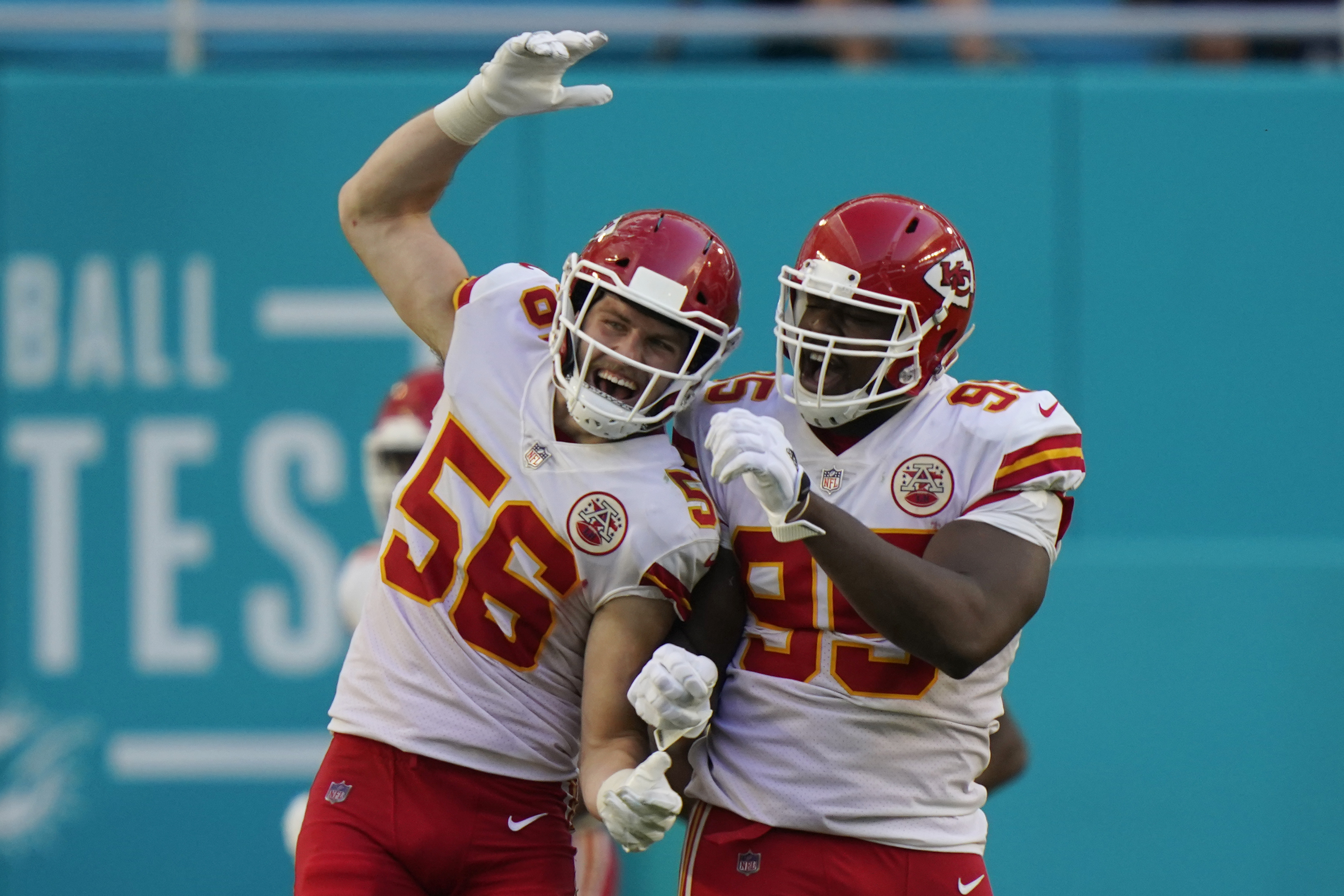 Jerome Baker Sets Career High with 2.5 Sacks of Chiefs Quarterback Patrick  Mahomes