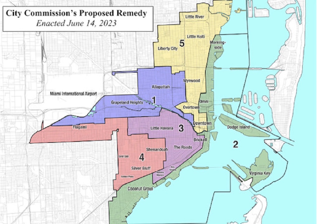 Plaintiffs challenging City of Miami's redistricting map over racial  gerrymandering dealt legal blow
