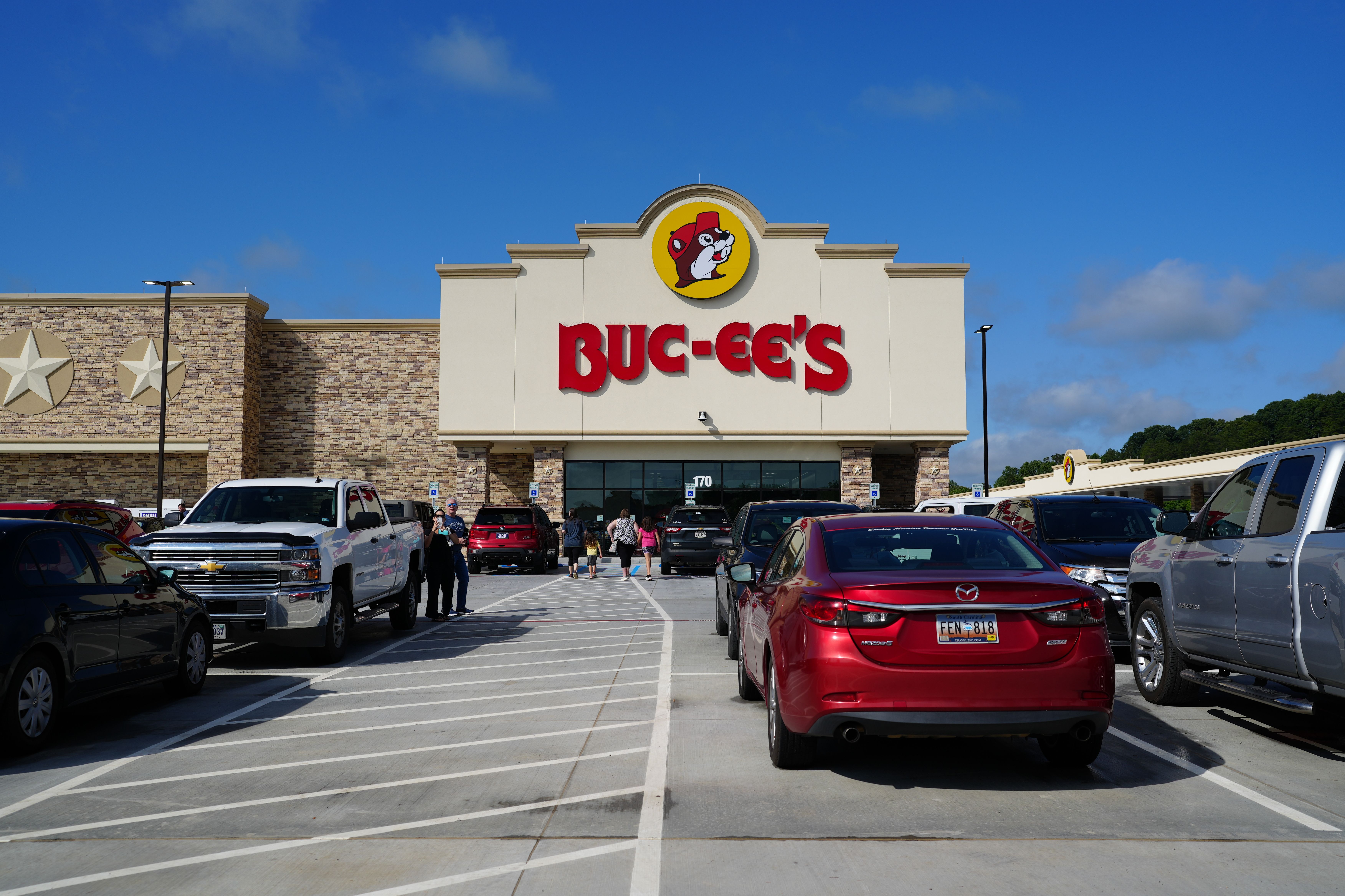 Buc-ee's Red Kids Logo Hat