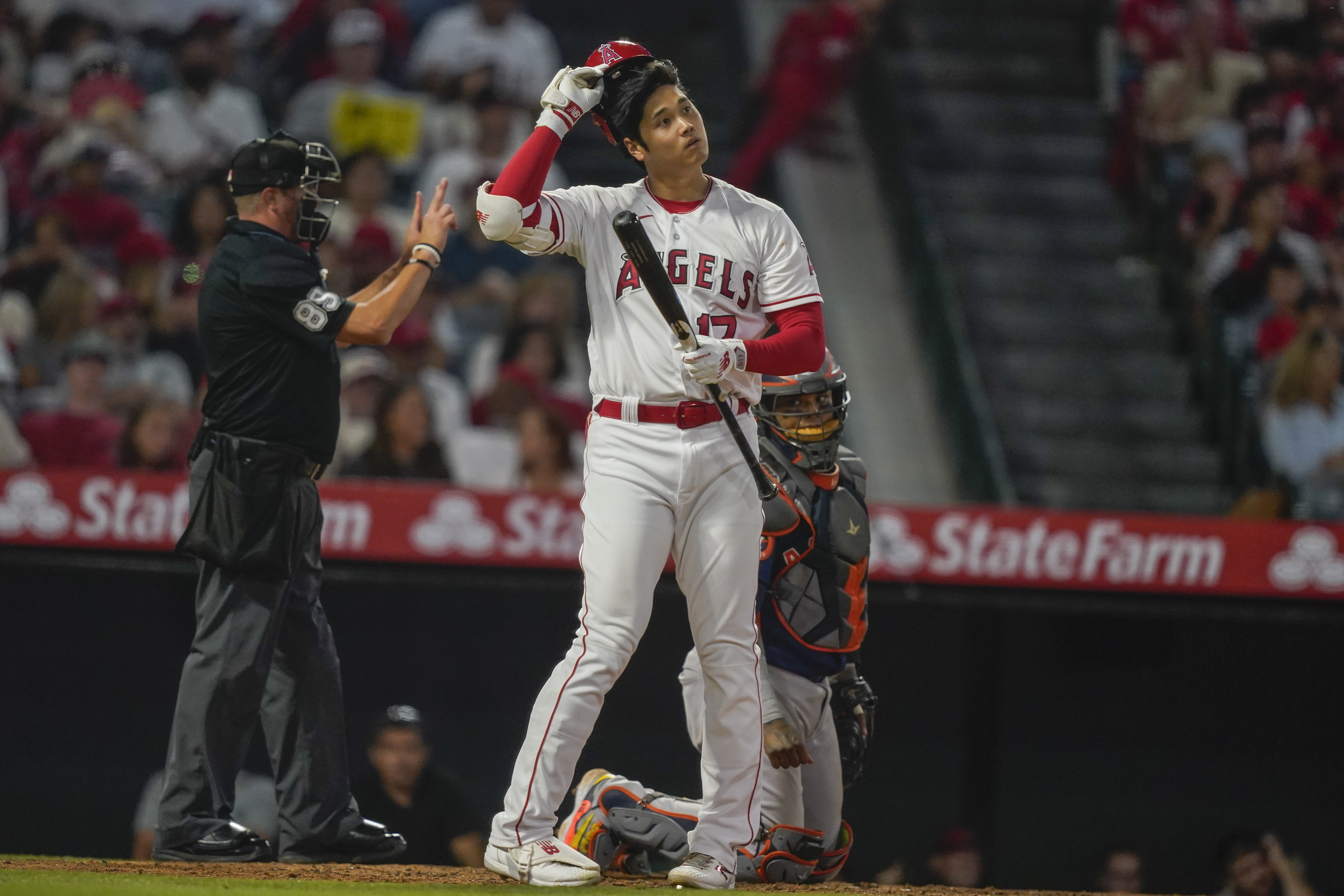 Shohei Ohtani's blister caused early exit against Red Sox