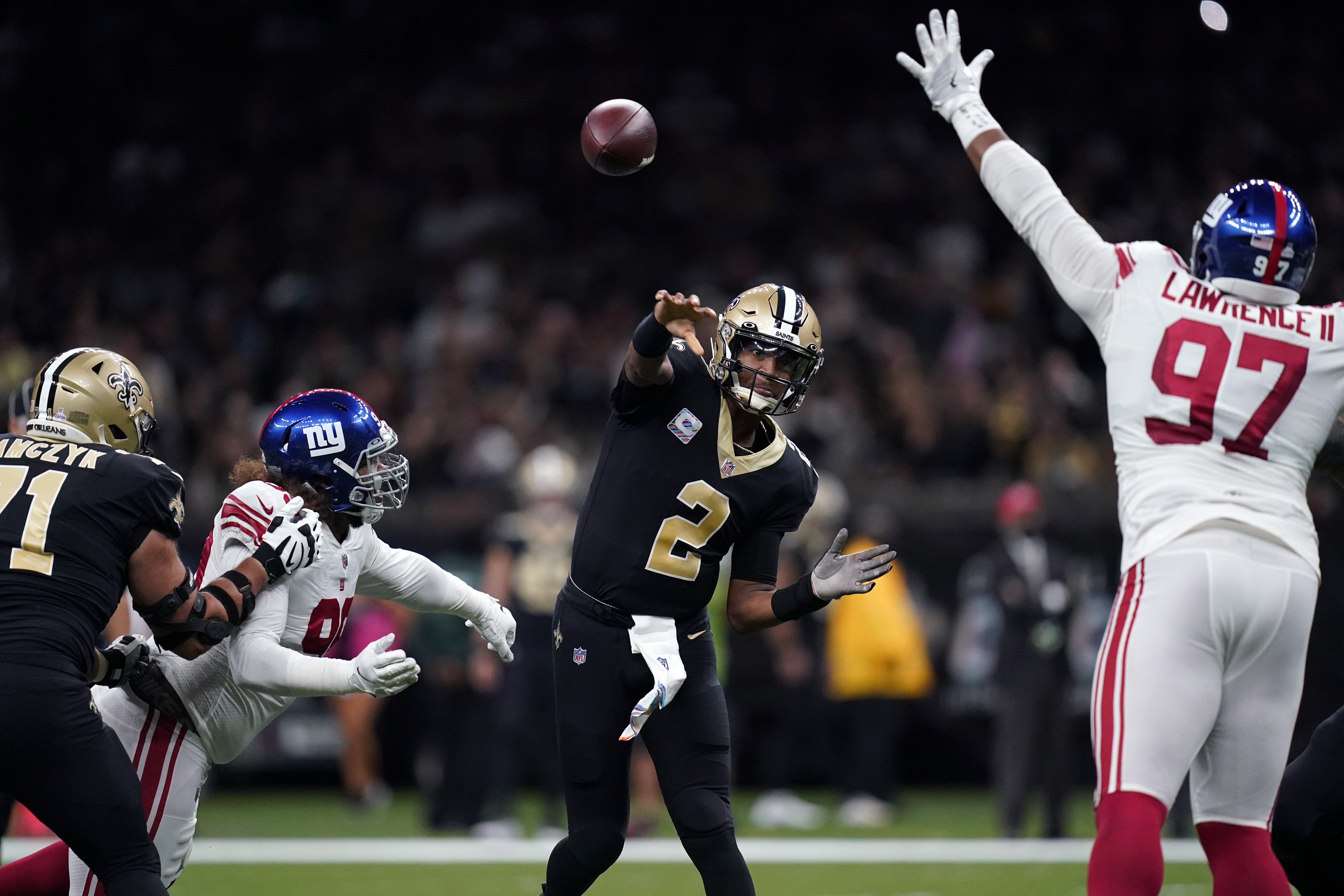 Juwan Johnson might have officially passed Adam Trautman on Saints