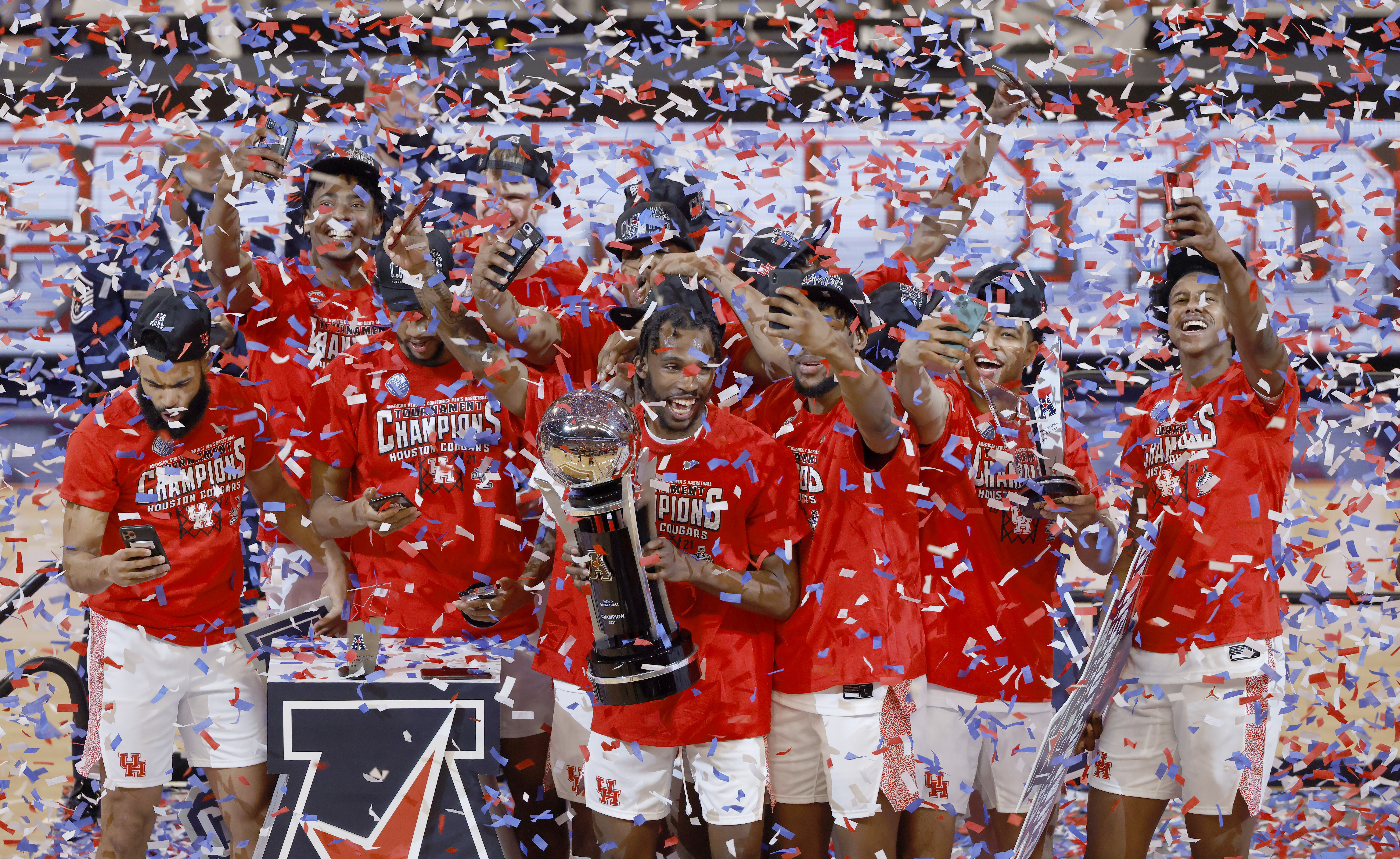  Blue 84 Men's Houston Cougars Basketball Conference