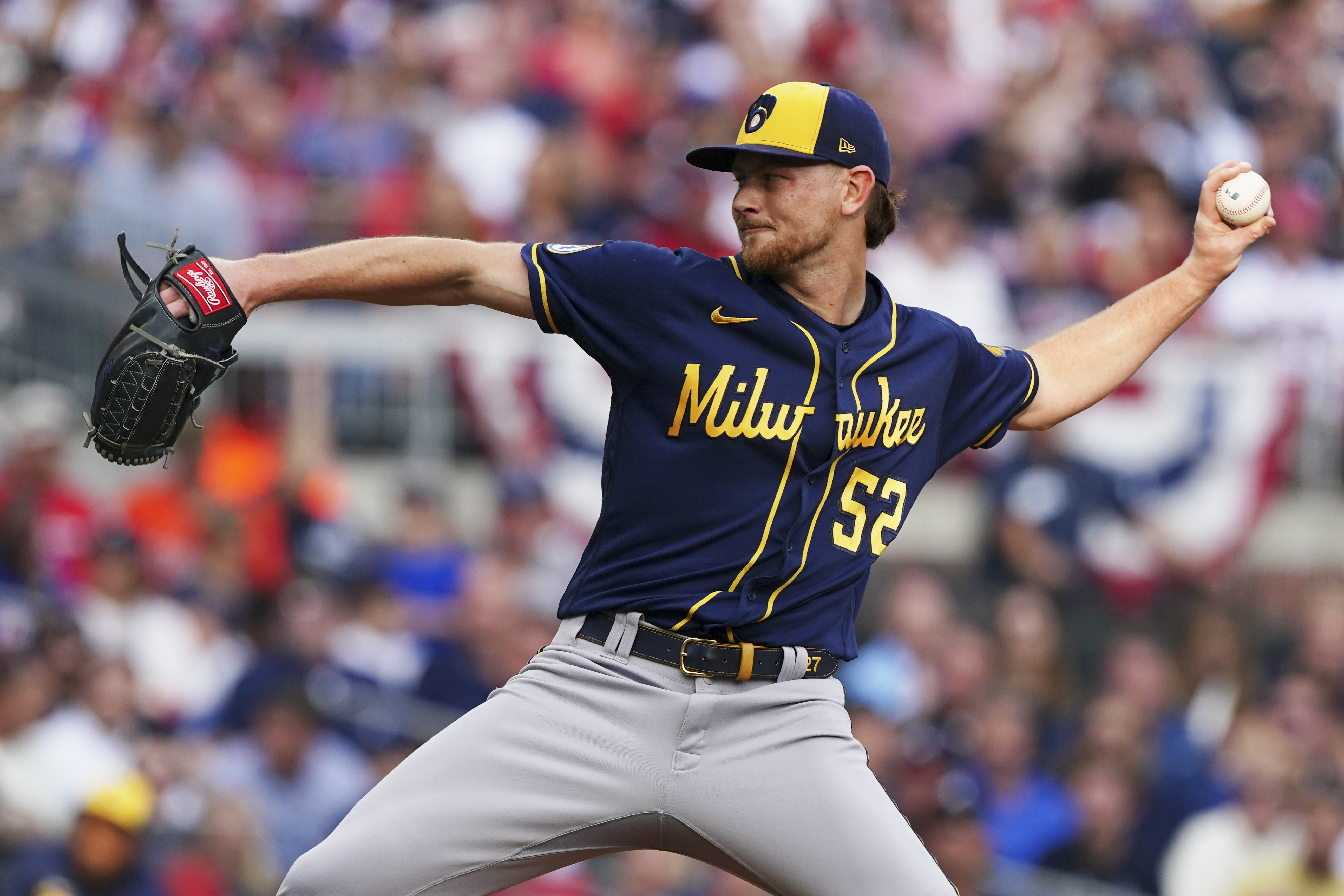 Corbin Burnes, Max Fried starting pitchers as Brewers face Braves