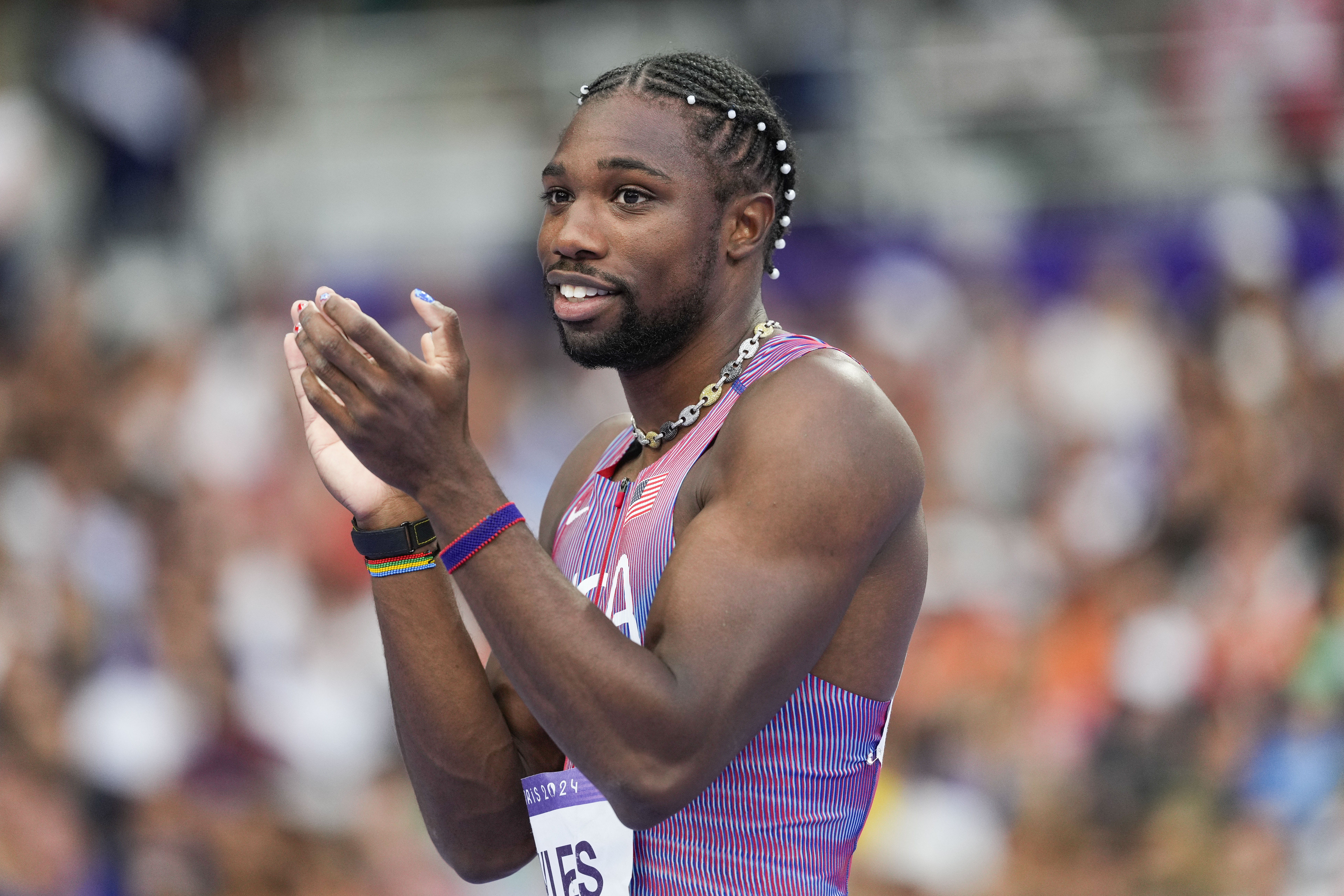 Quincy Hall gets a gold in the Olympic 400 meters with yet another