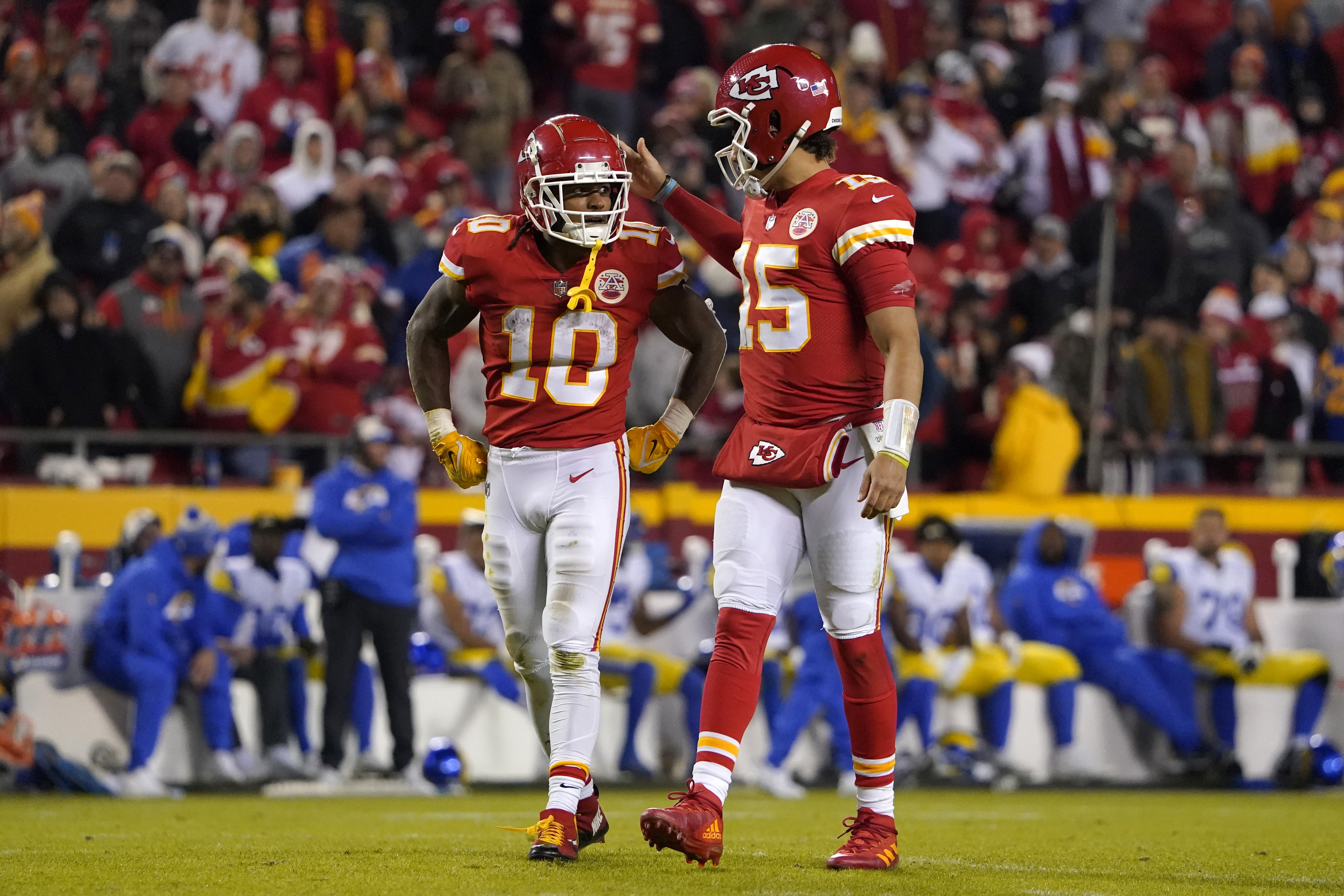 NFL on X: Chiefs place WR Mecole Hardman on IR (abdomen).   / X