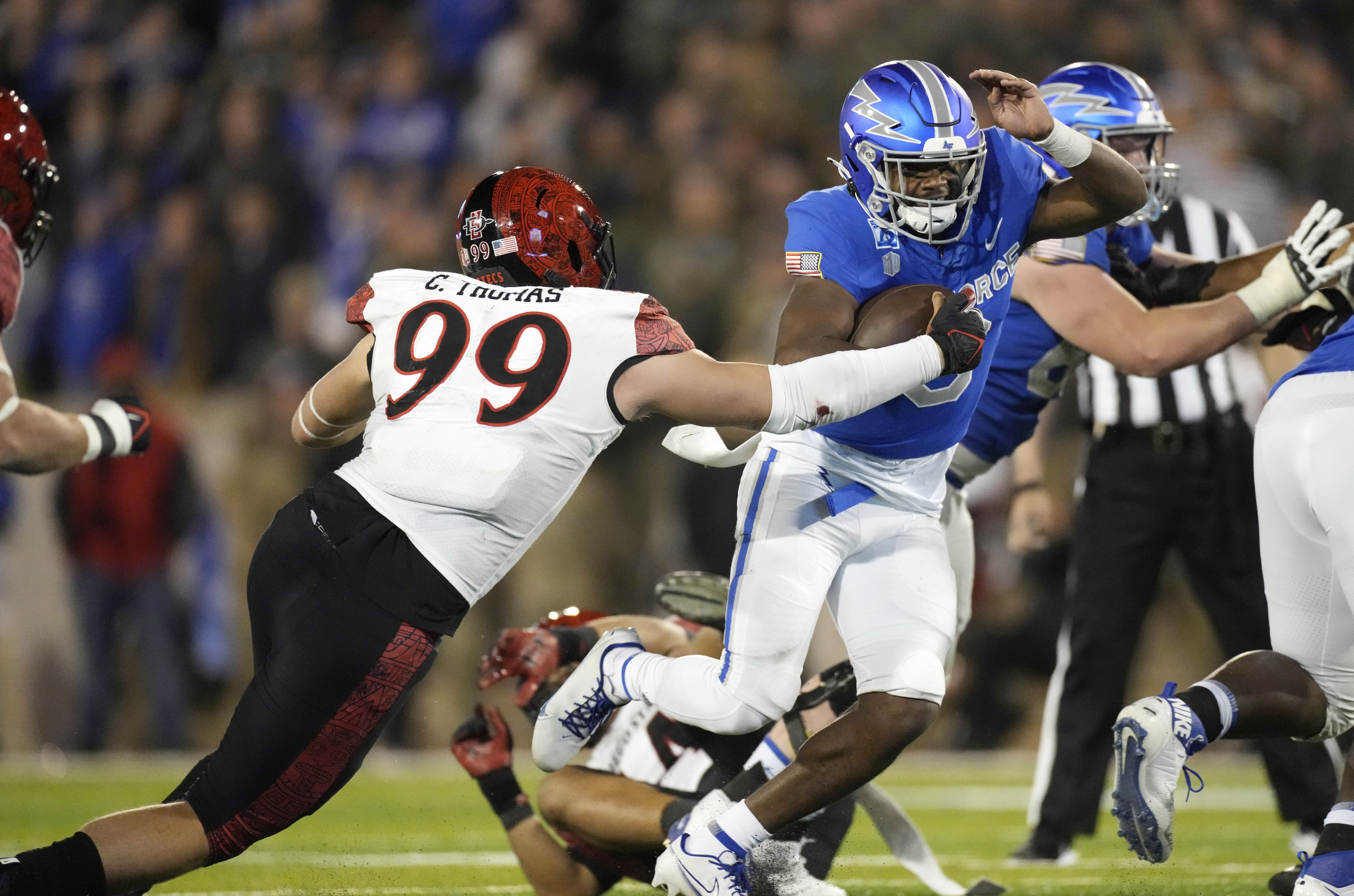 Falcons' 4th-quarter awakening comes up short against Aztecs > United  States Air Force Academy > Air Force Academy News