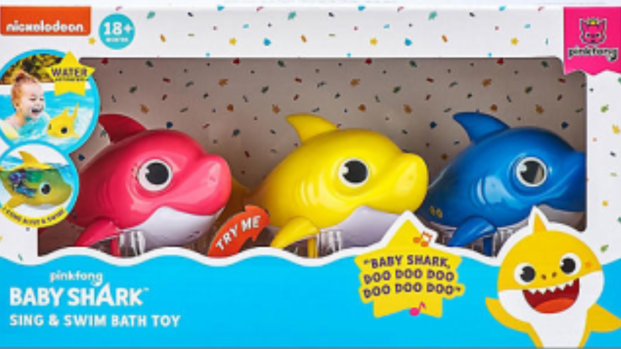 7.5M Baby Shark toys recalled due to risks of injuring children
