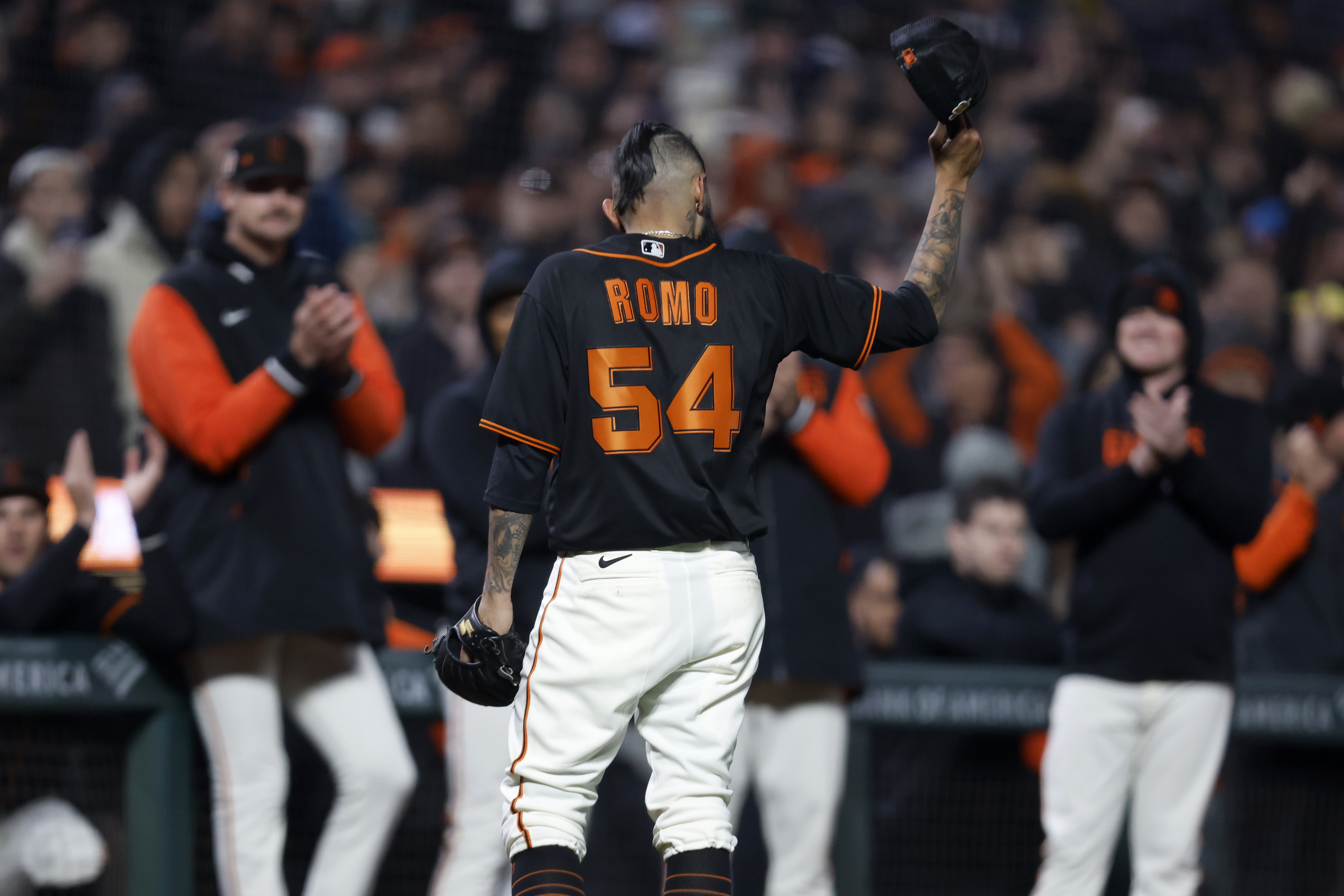 Oakland A's Sergio Romo dropped his pants on the field so umpires