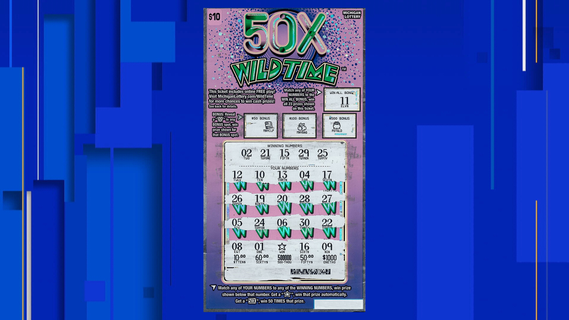 Tarot cards told Michigan woman money was coming. She won $500,000 lottery  prize that day