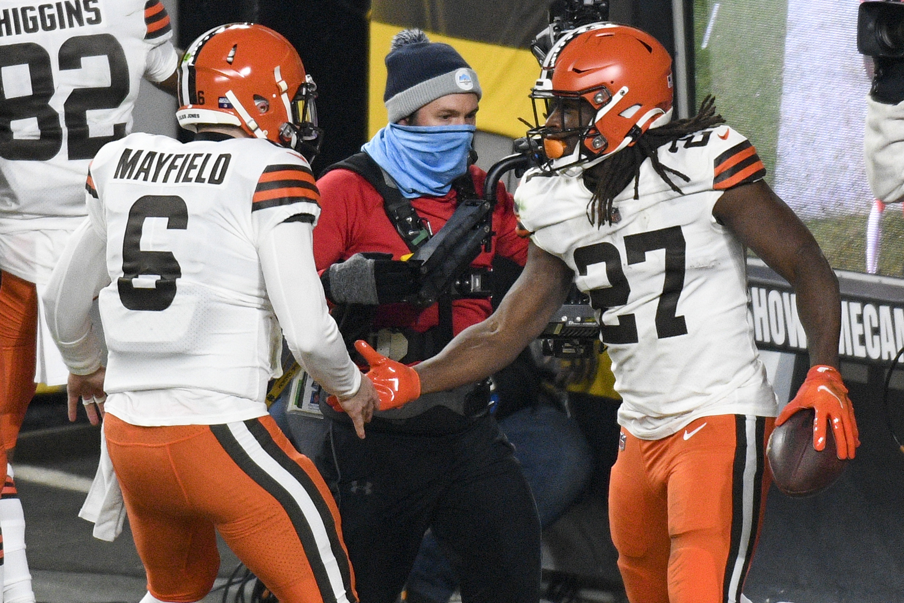 Browns Beat Rival Steelers 48-37 for their First Playoff Victory since 1995!