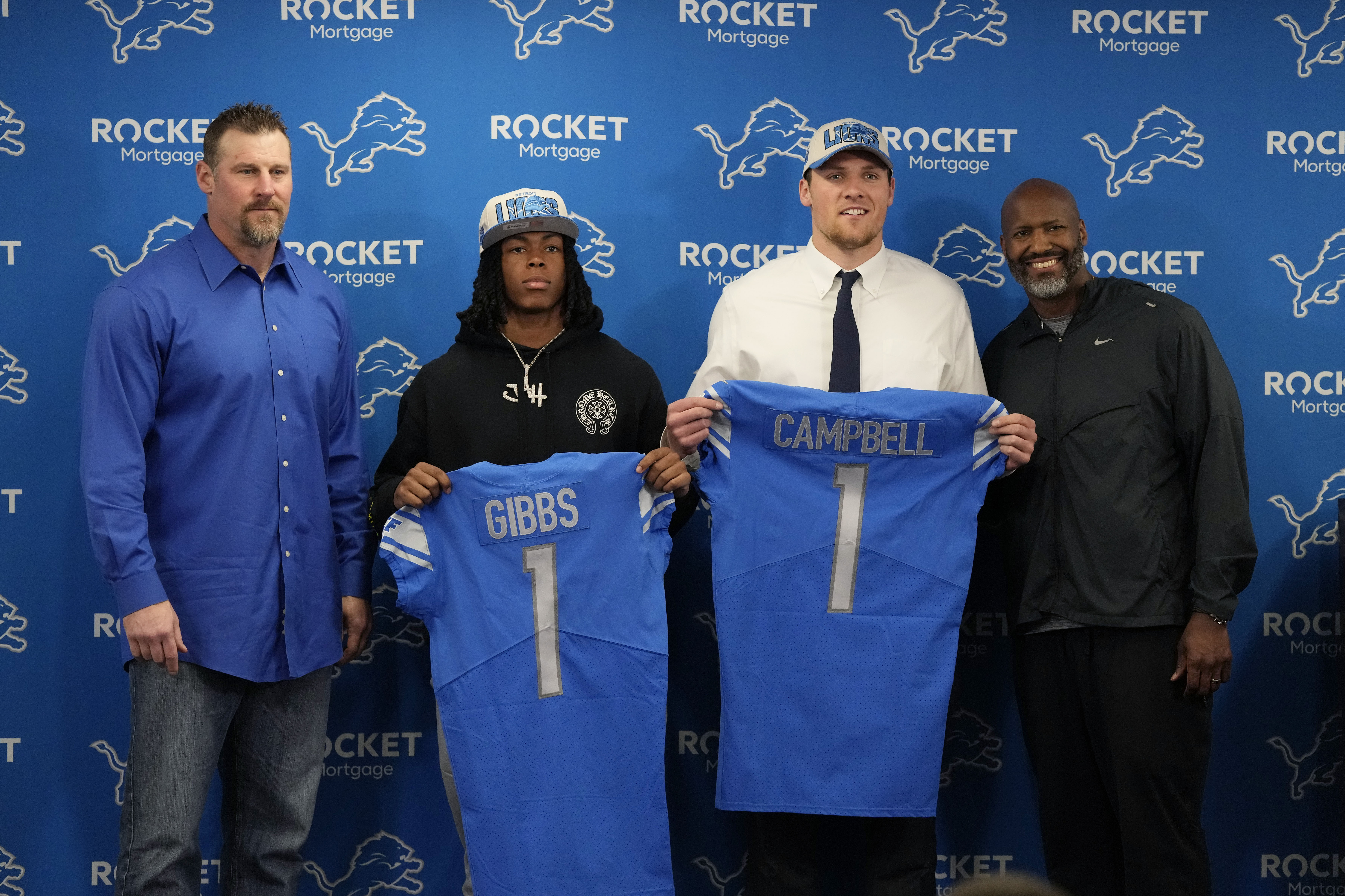 Here are the 5 trades, 6 picks Detroit Lions have made so far during NFL  draft