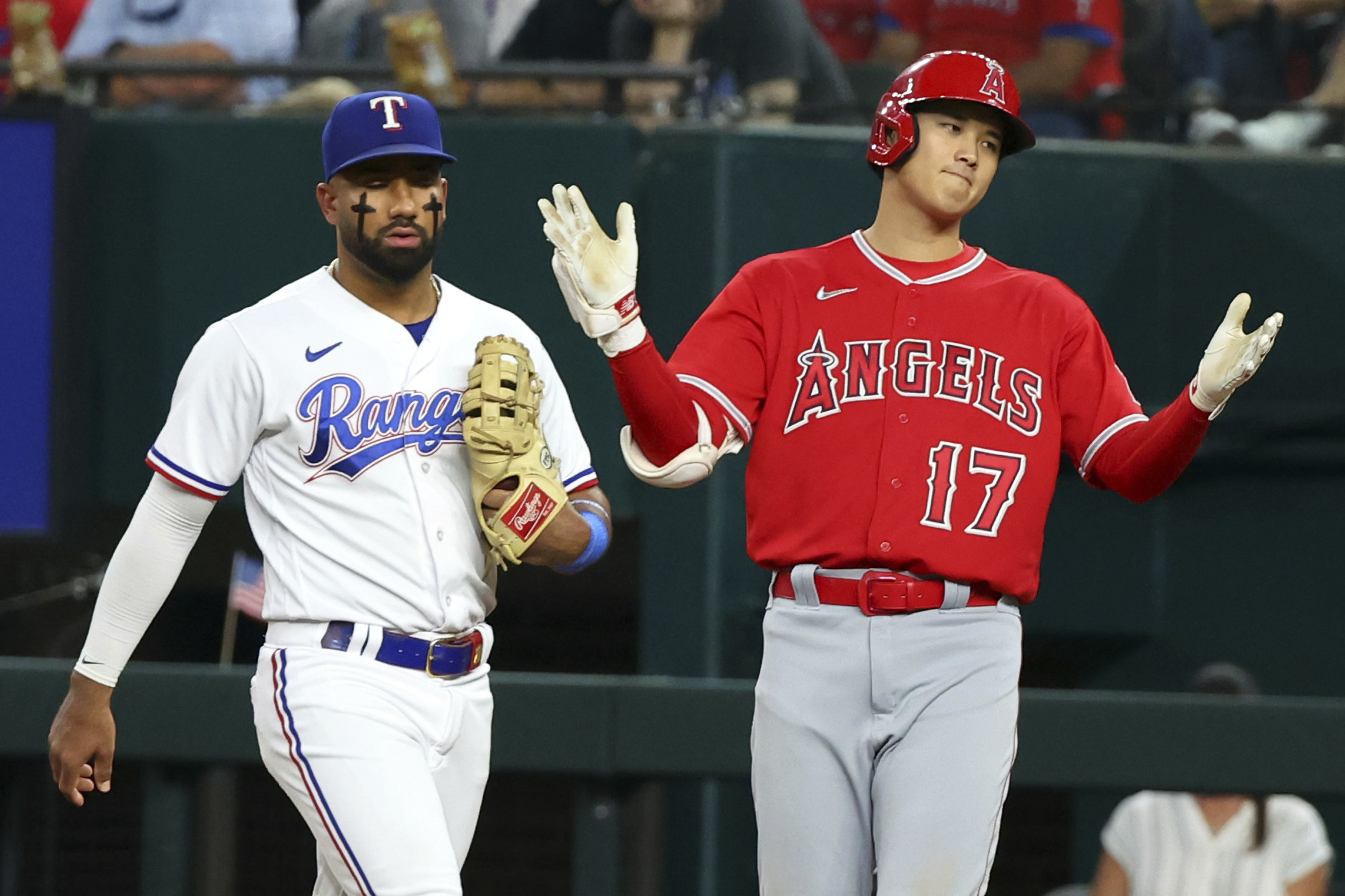 Back-to-back home runs by Semien, Seager propel Rangers past Angels 6-3