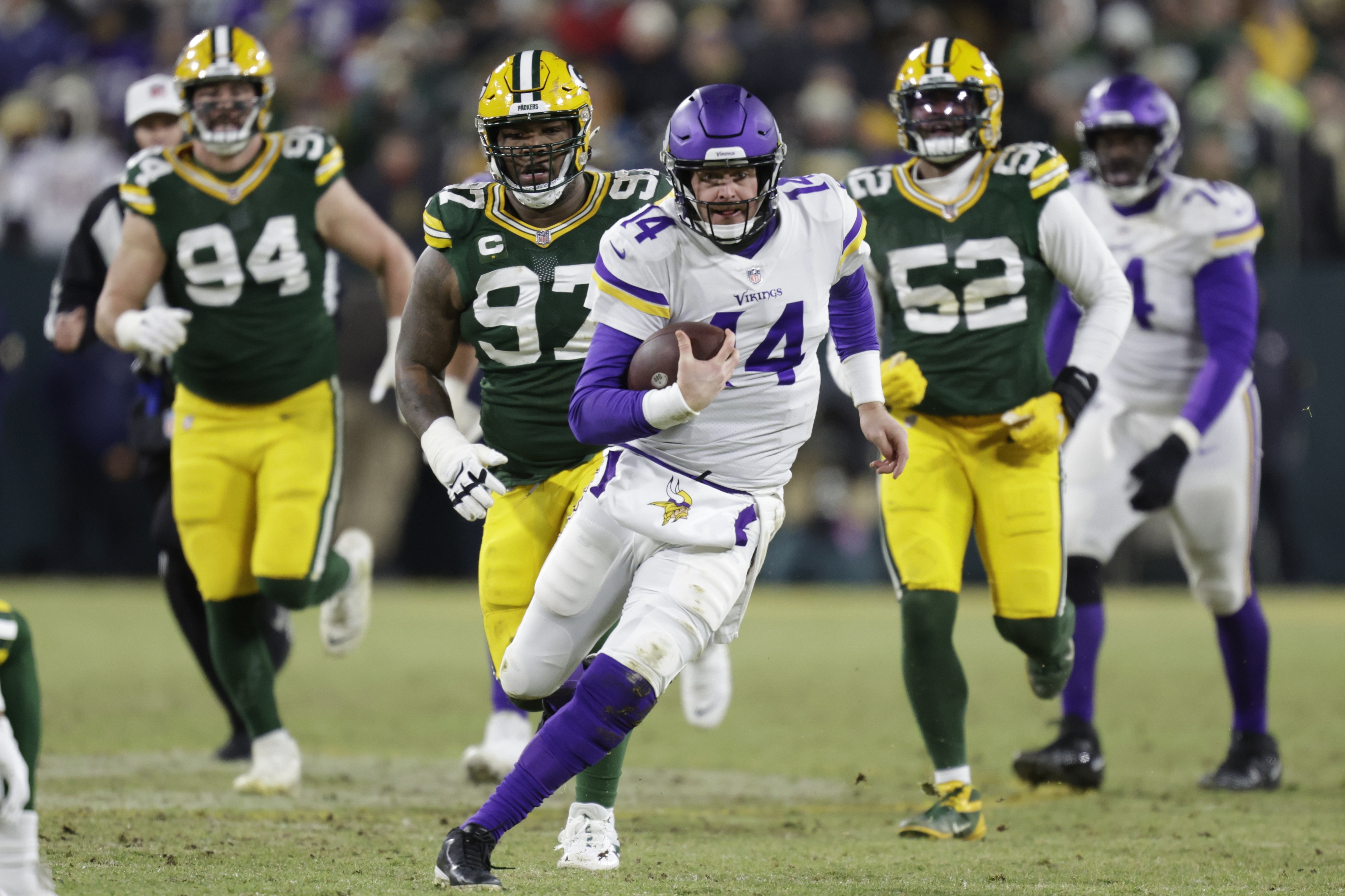 Packers rout Vikings 37-10 in cold to take NFC's No. 1 seed - Seattle Sports