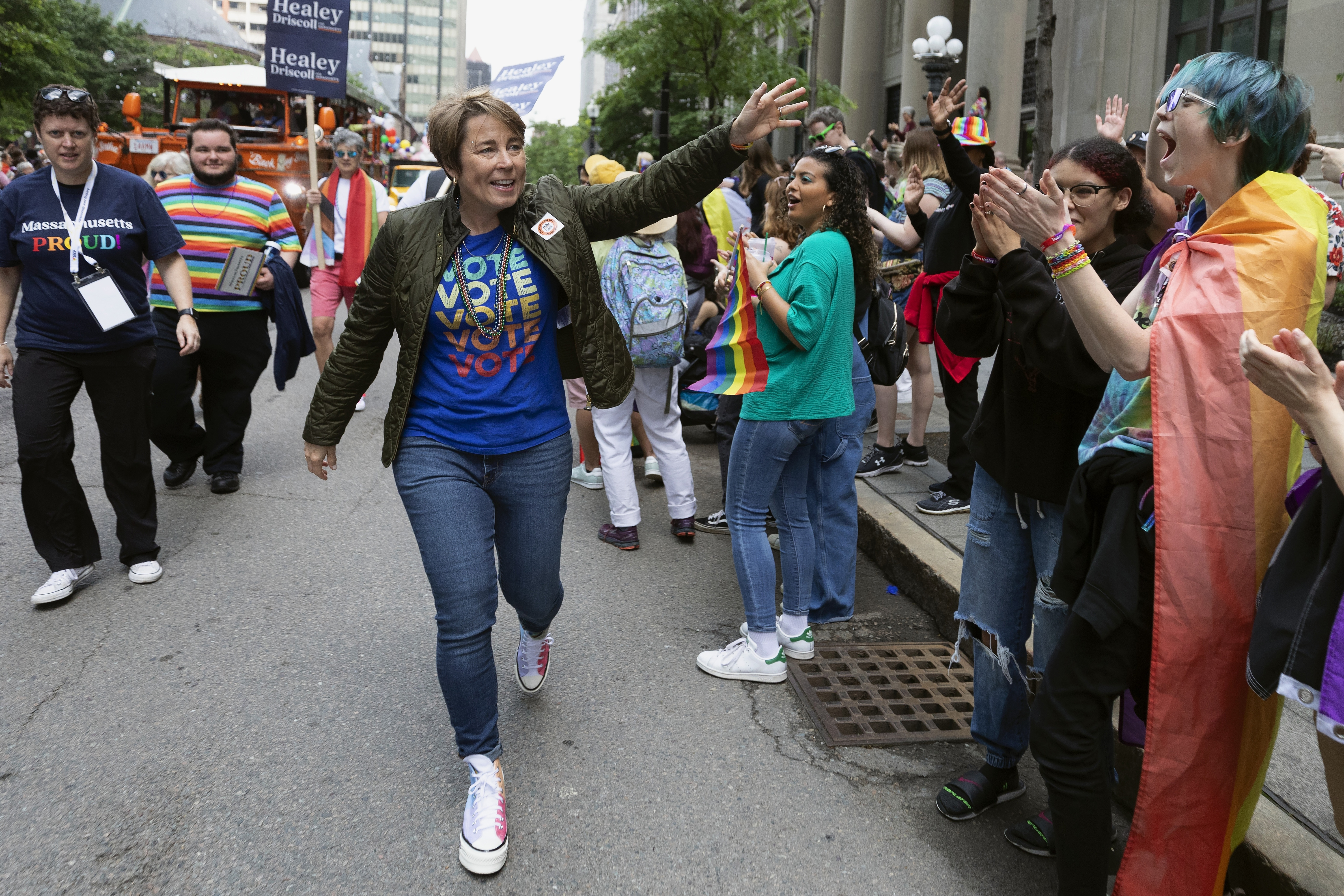 LGBTQ+ Pride parade returns to Boston after rift over inclusivity