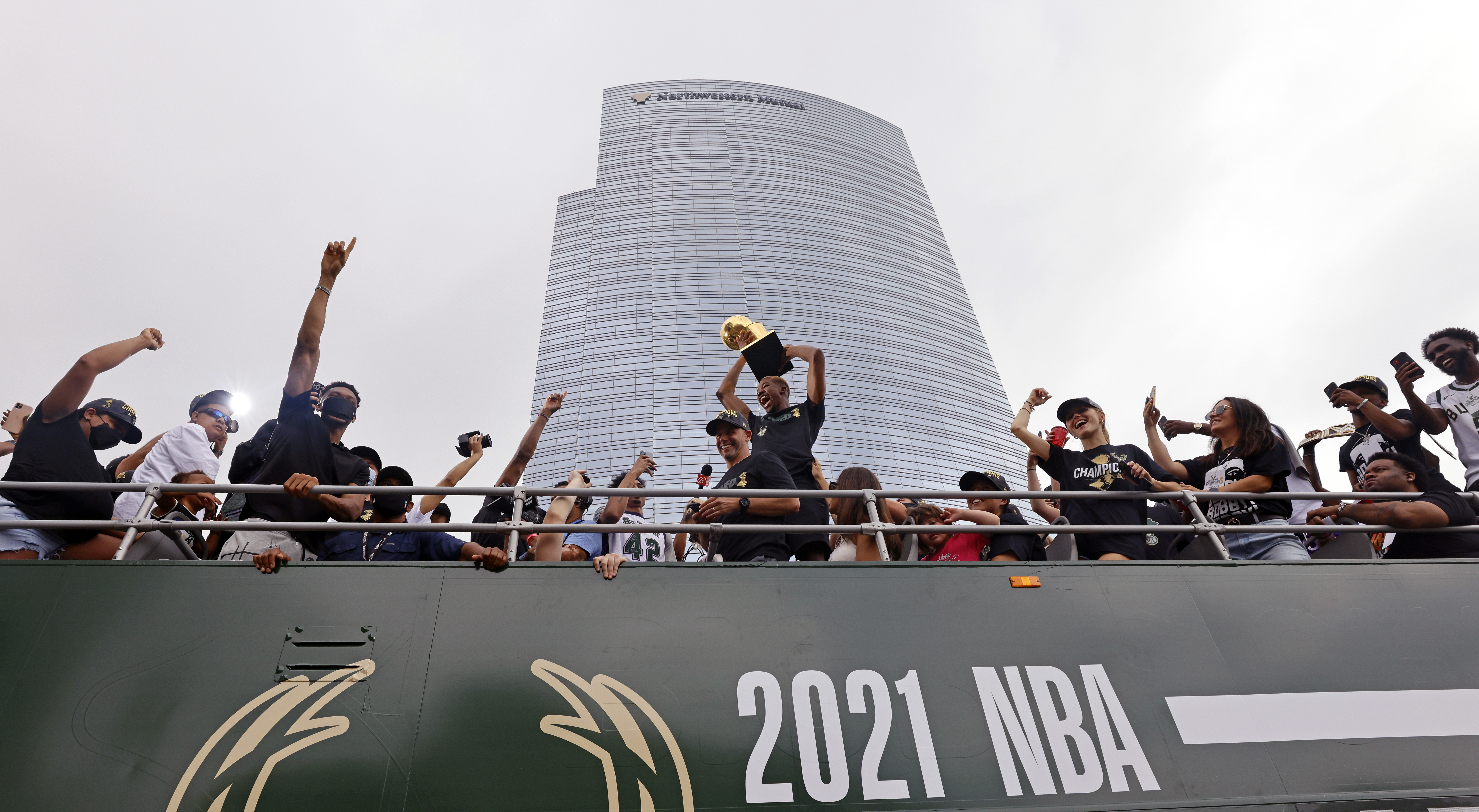 Milwaukee Bucks' Fans Celebrate NBA Championship With Parade