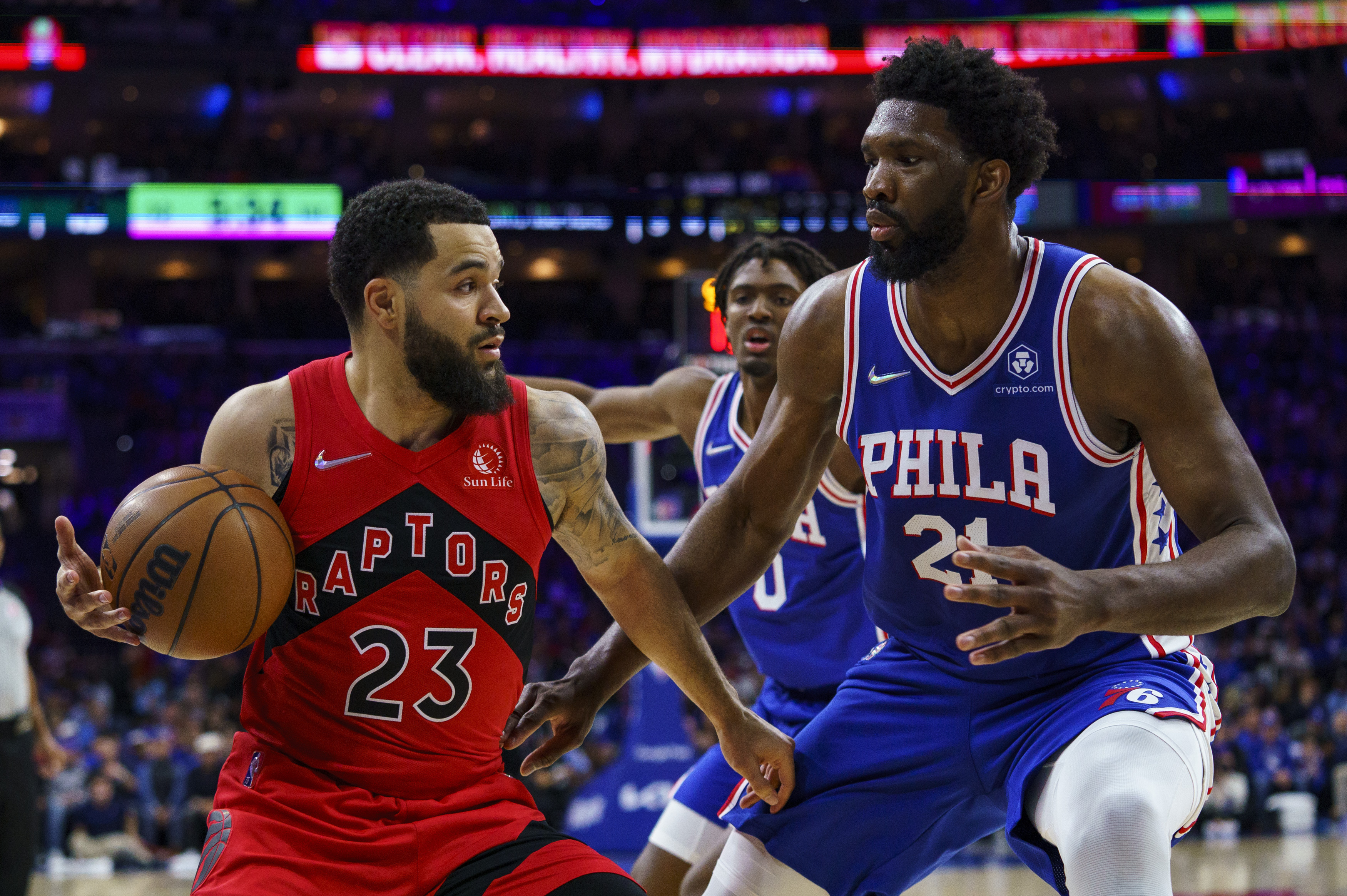 Joel Embiid: Philadelphia 76ers star sends fans WILD with crazy dunk  against Raptors, Other, Sport