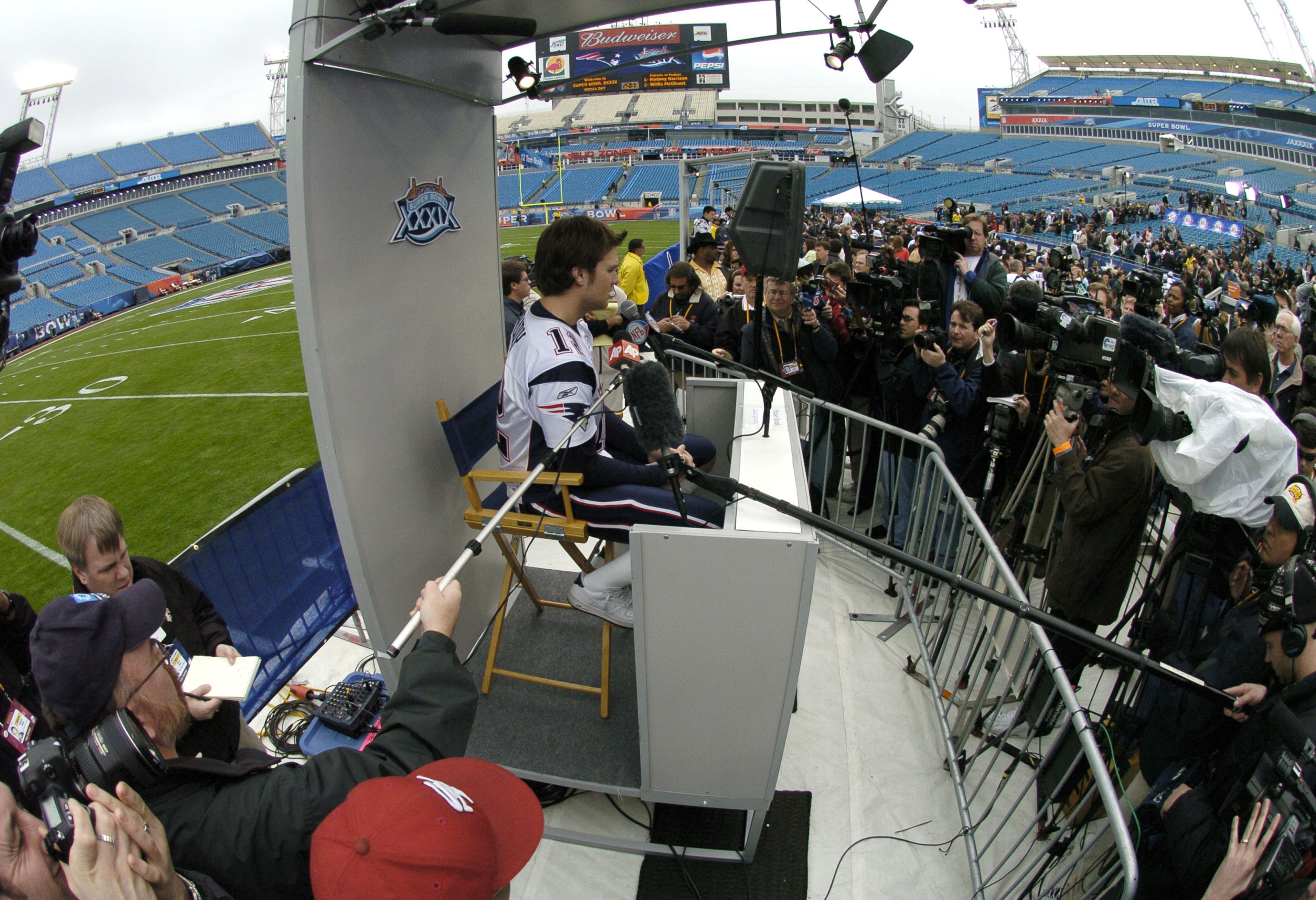 2005 NEW ENGLAND PATRIOTS ~ SUPER BOWL XXXIX ~ Jacksonville, FL